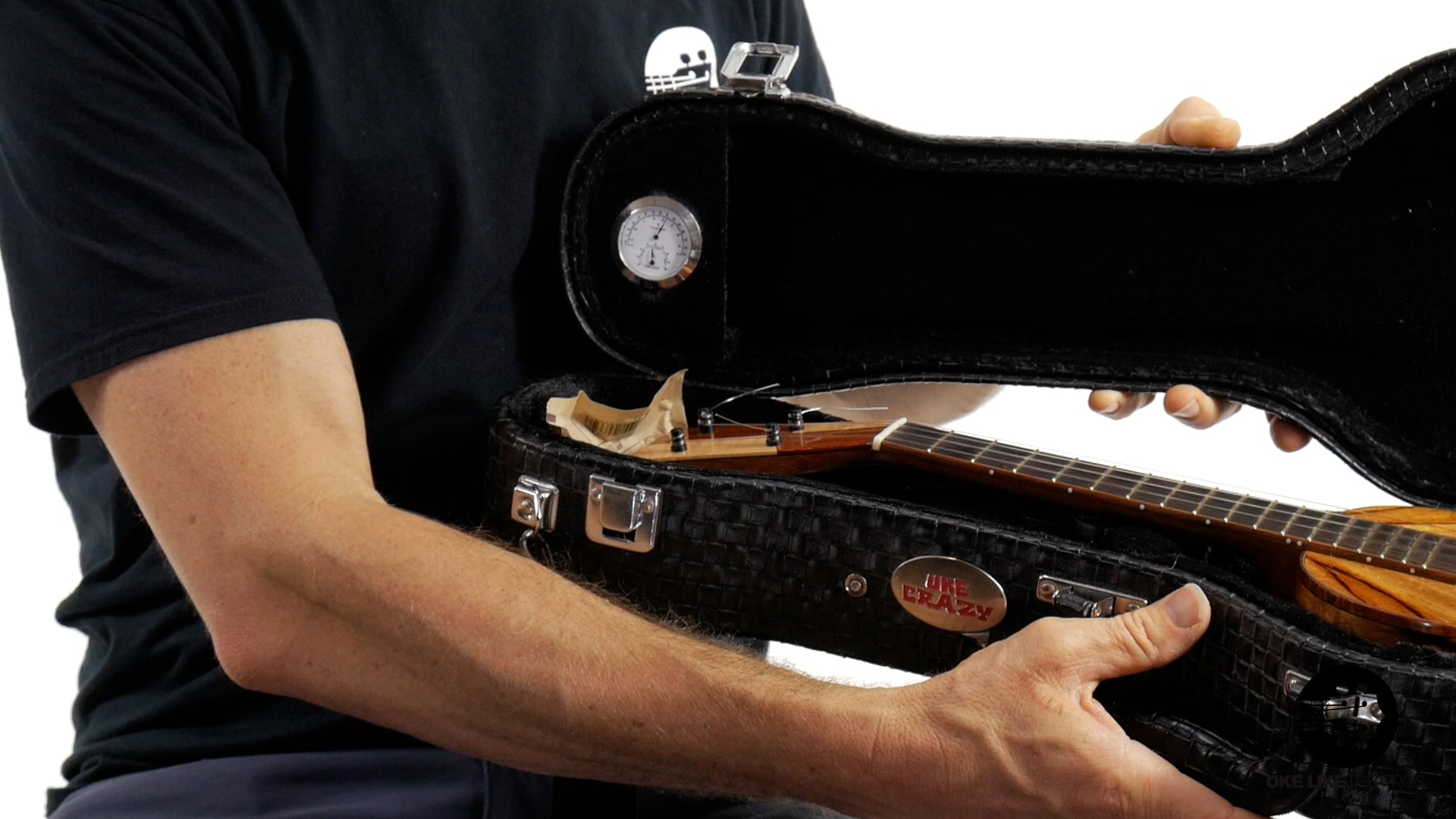 Mya-Moe Ukulele #275 Master Grade Chocolate Heart Mango Concert Custom Ukulele