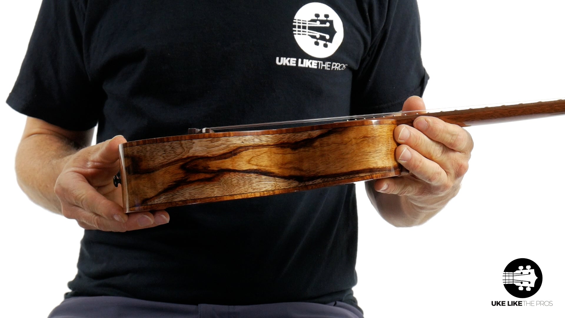 Mya-Moe Ukulele #275 Master Grade Chocolate Heart Mango Concert Custom Ukulele