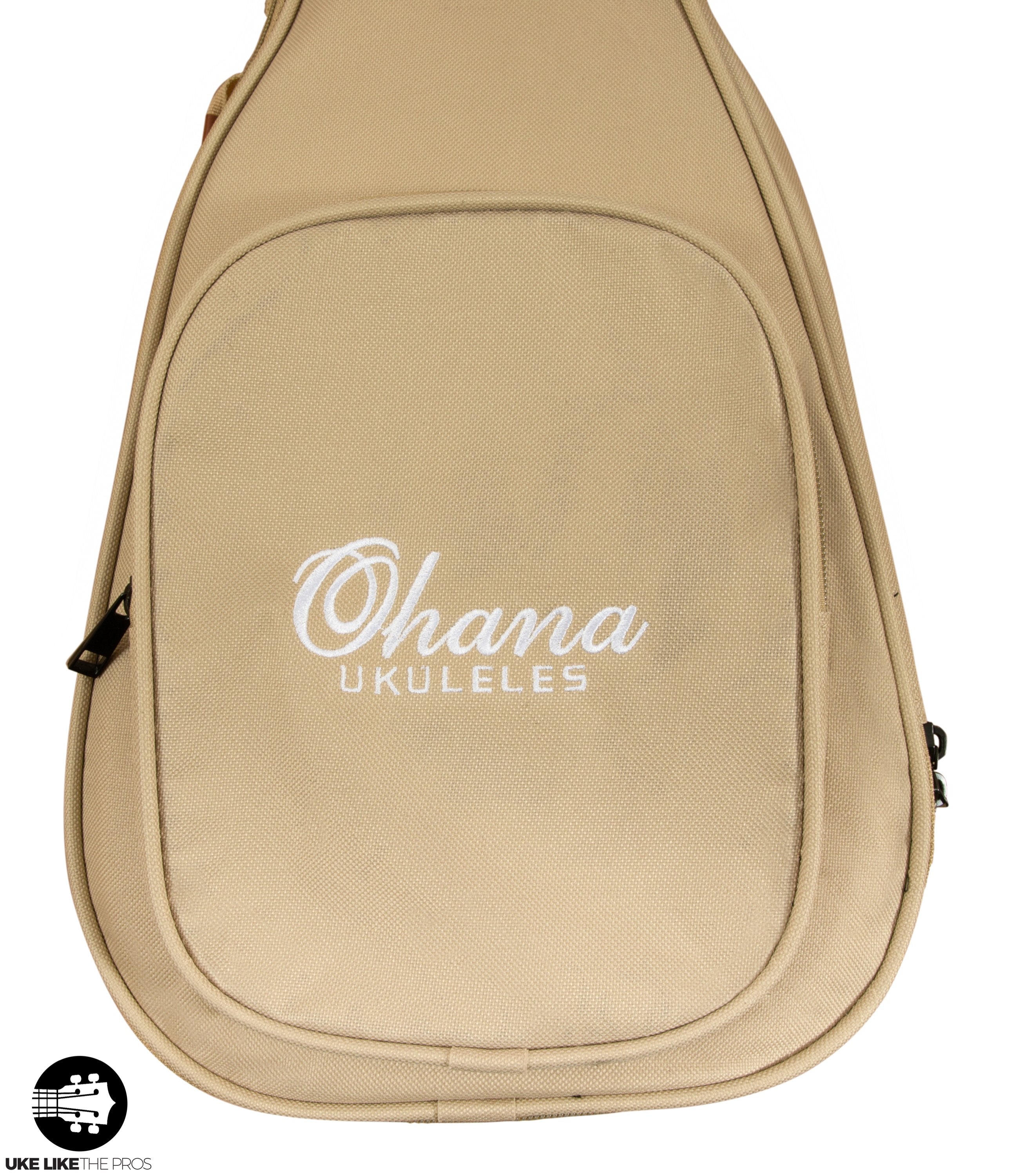 Ohana UB-24YL Concert Ukulele Padded Gigbag - TAN