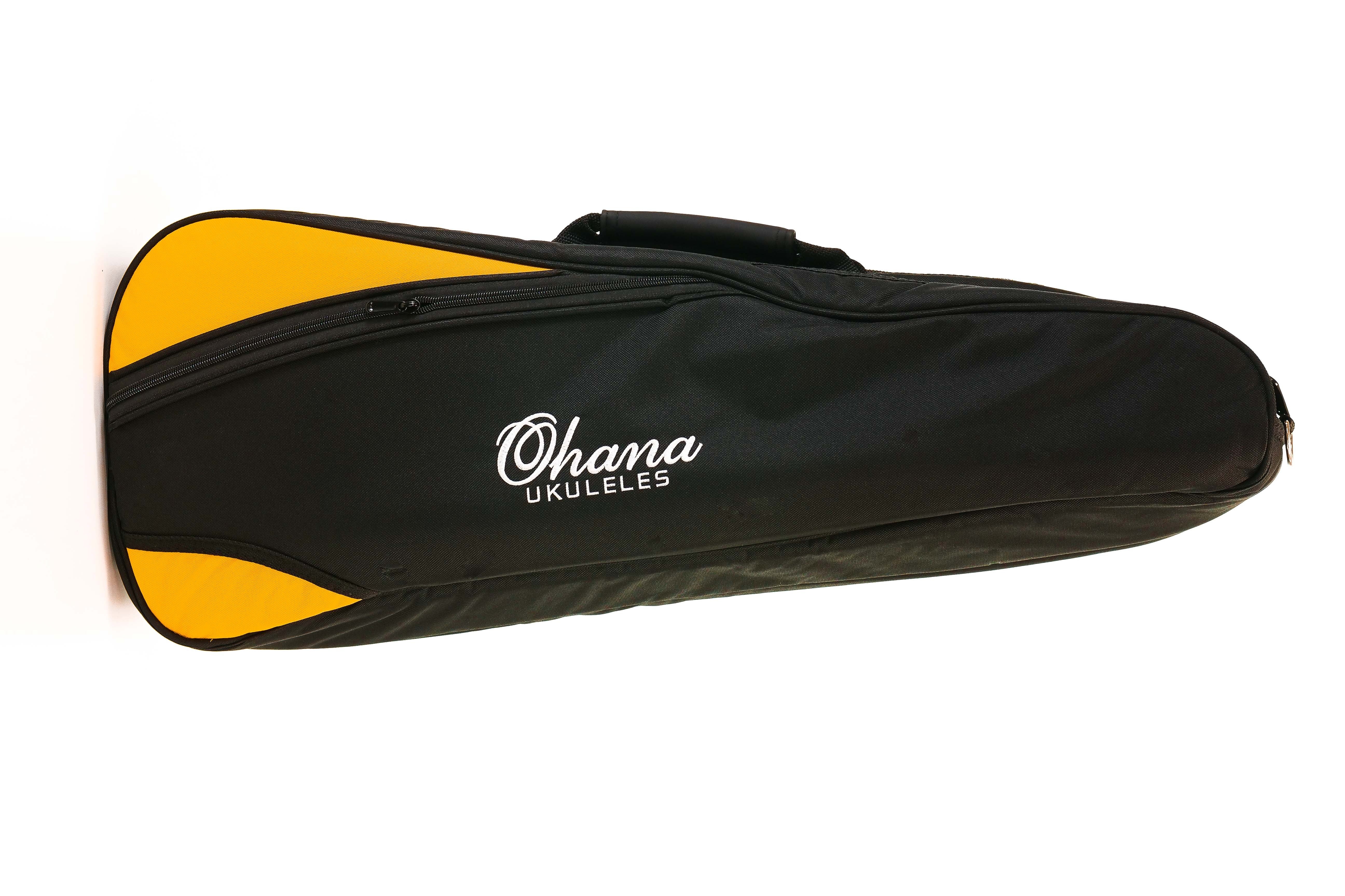 Ohana DB-24OR Deluxe Concert Ukulele Gigbag - ORANGE - Discounted