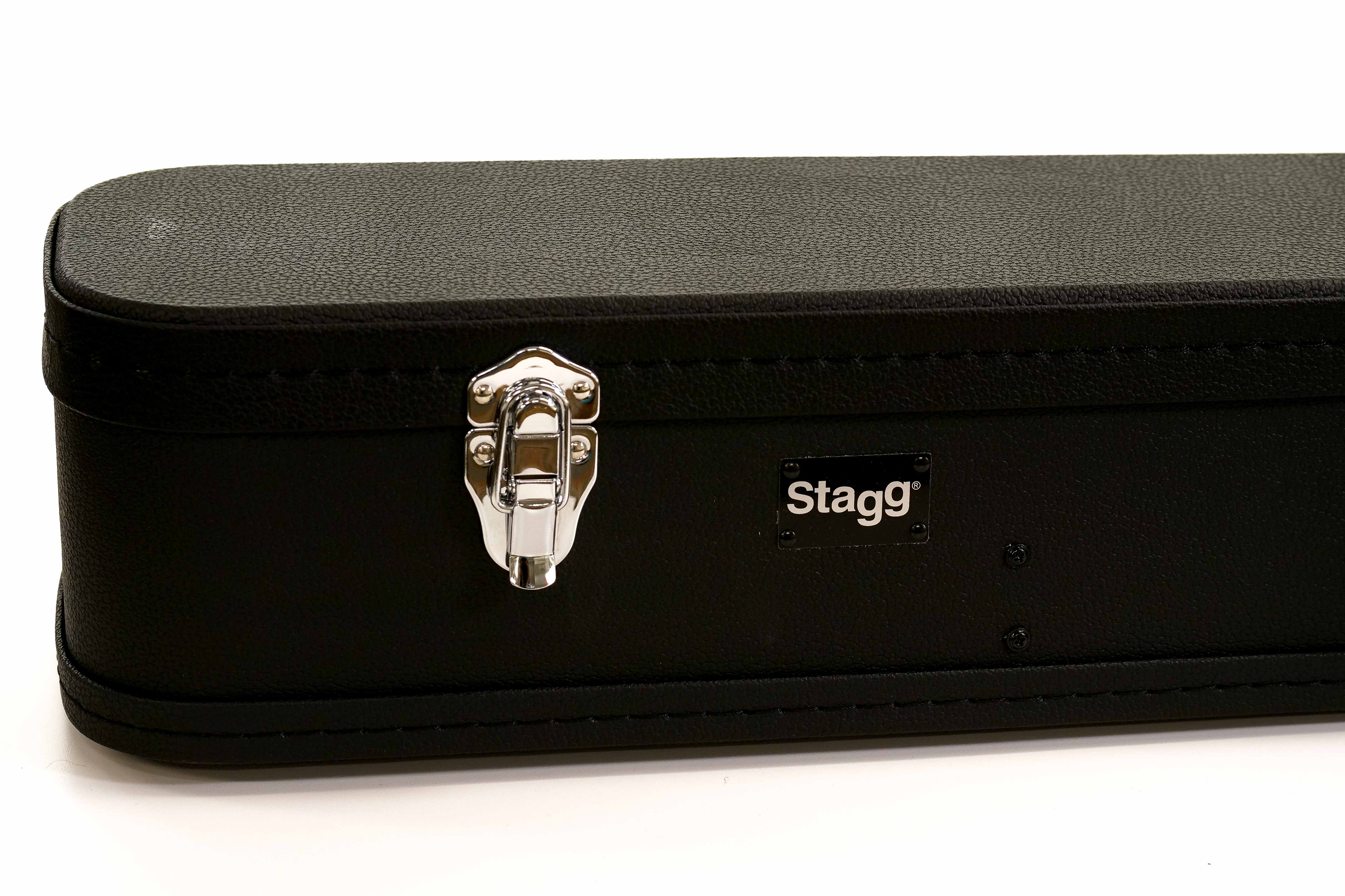 Stagg GCA-W-BK Dreadnought Hardshell Guitar Case - Black