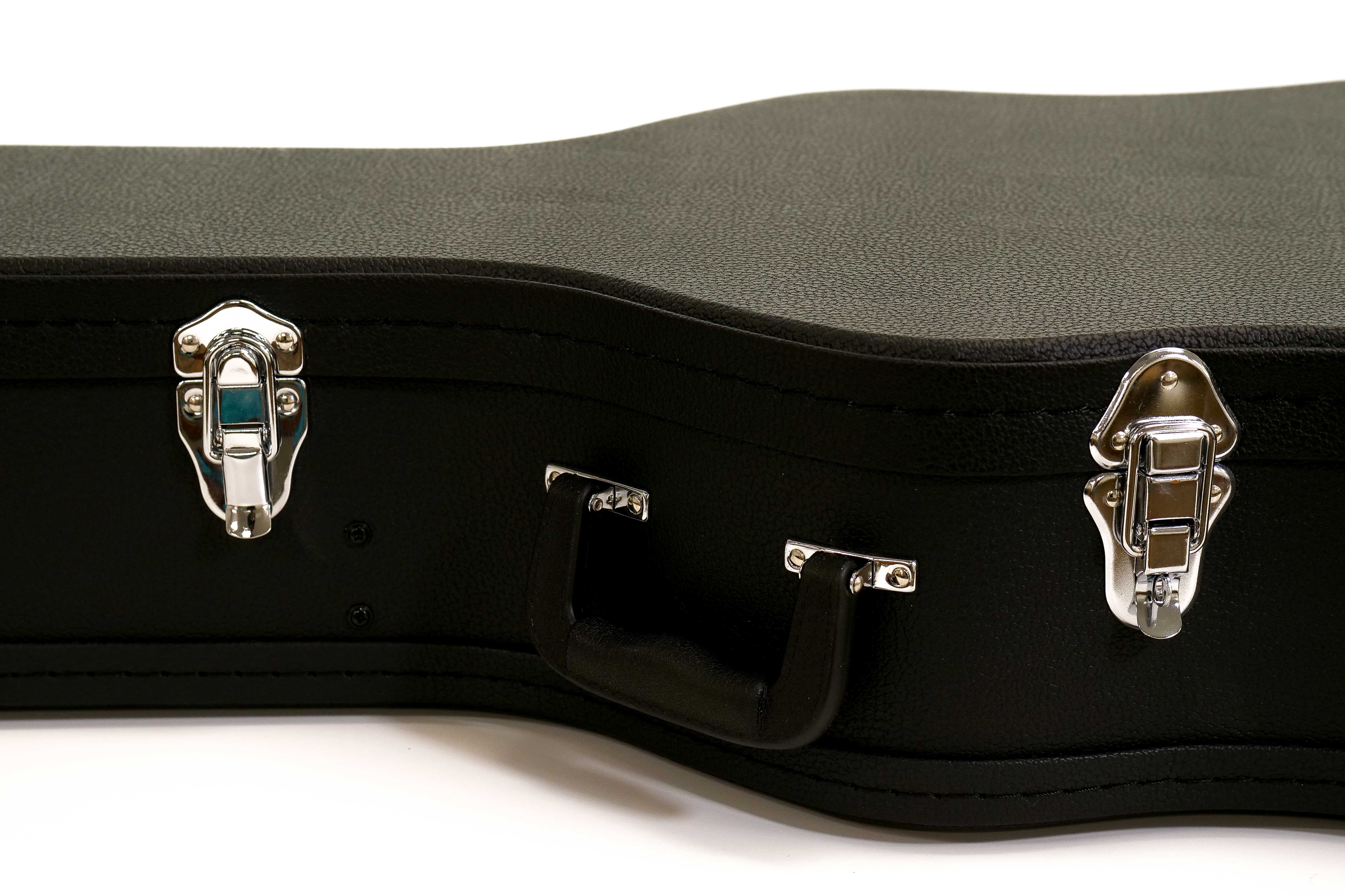 Stagg GCA-W-BK Dreadnought Hardshell Guitar Case - Black
