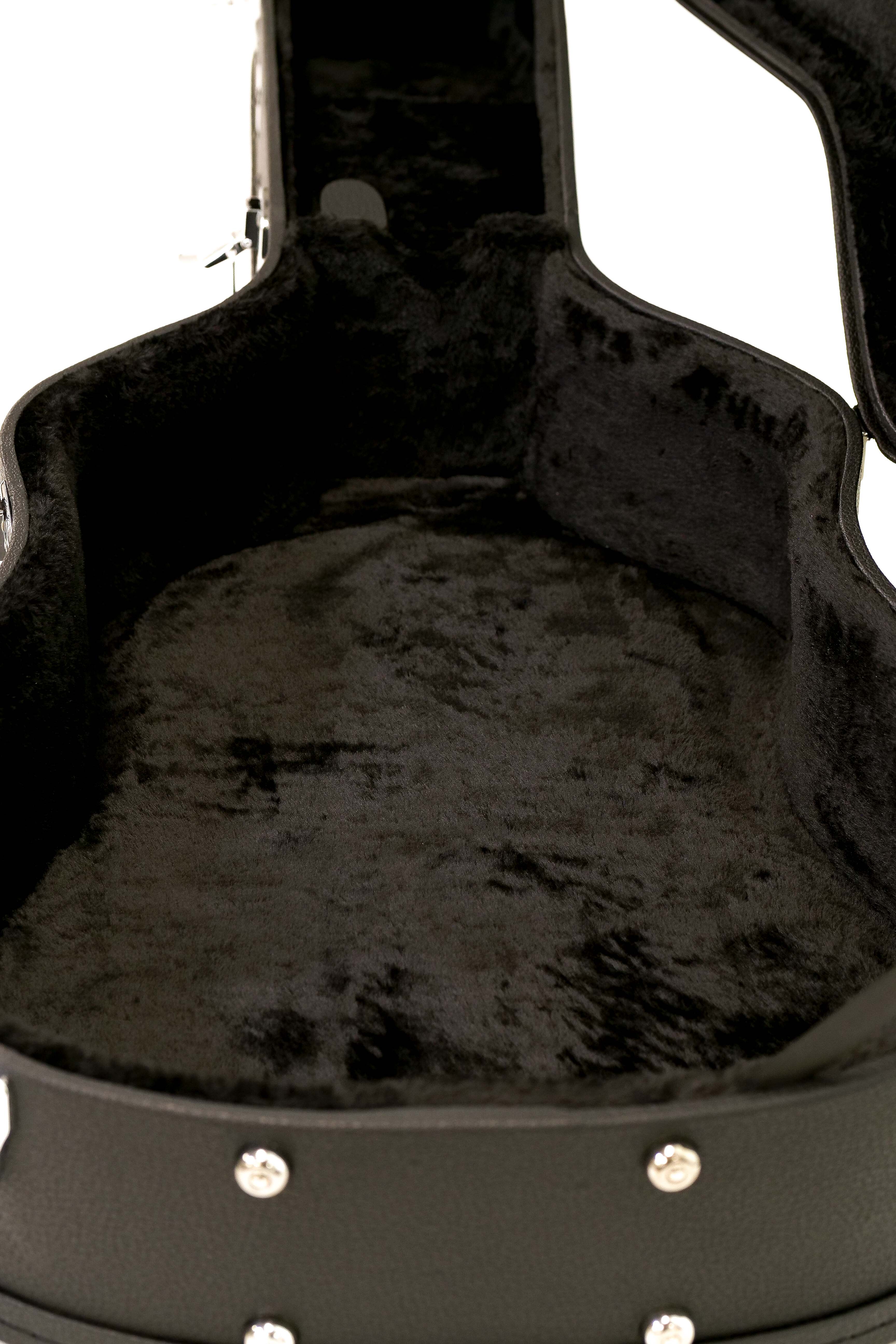 Stagg GCA-W-BK Dreadnought Hardshell Guitar Case - Black