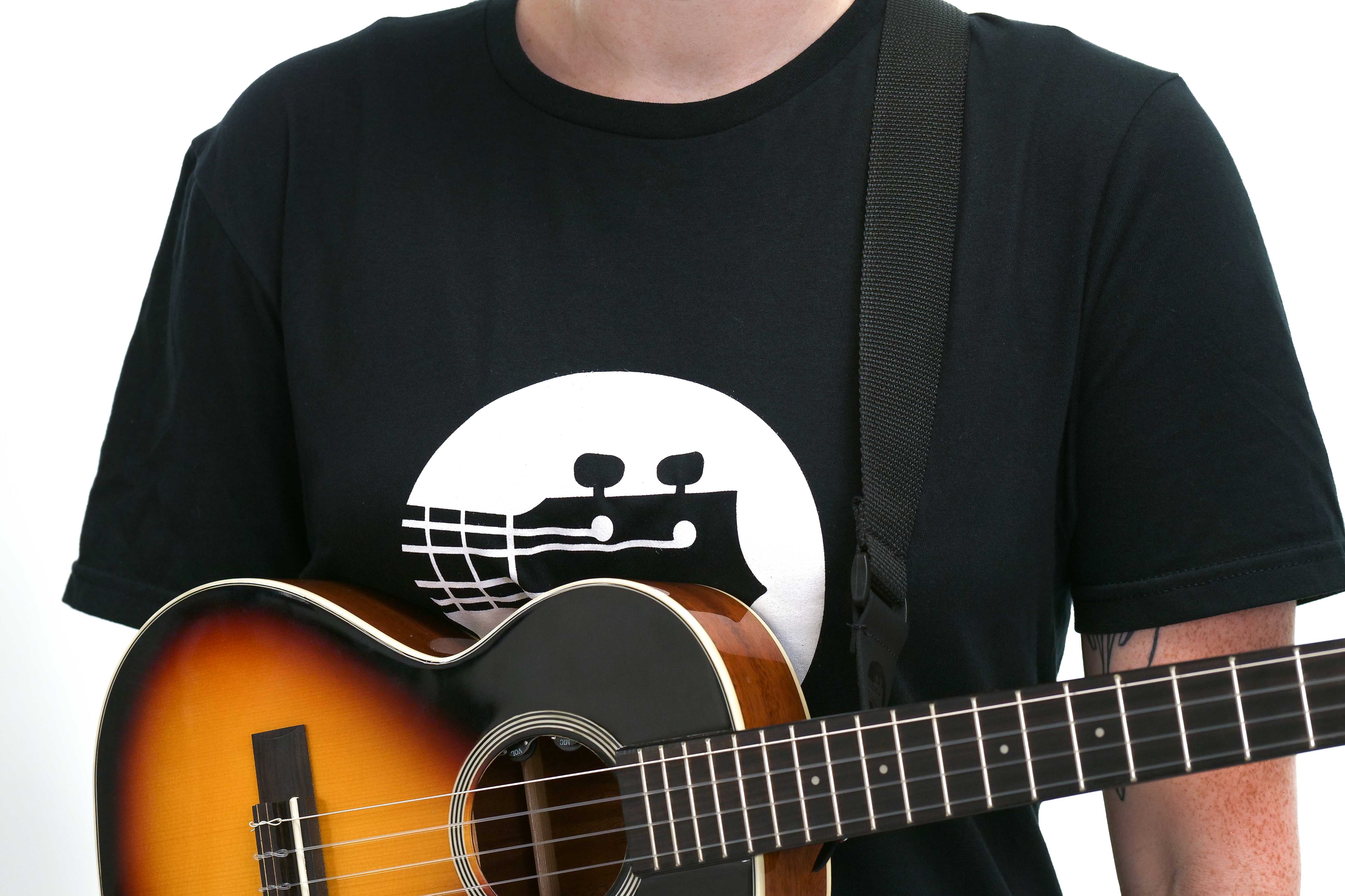 Terry Carter Music Store 1.5 Inch Poly Ukulele Strap - BLACK