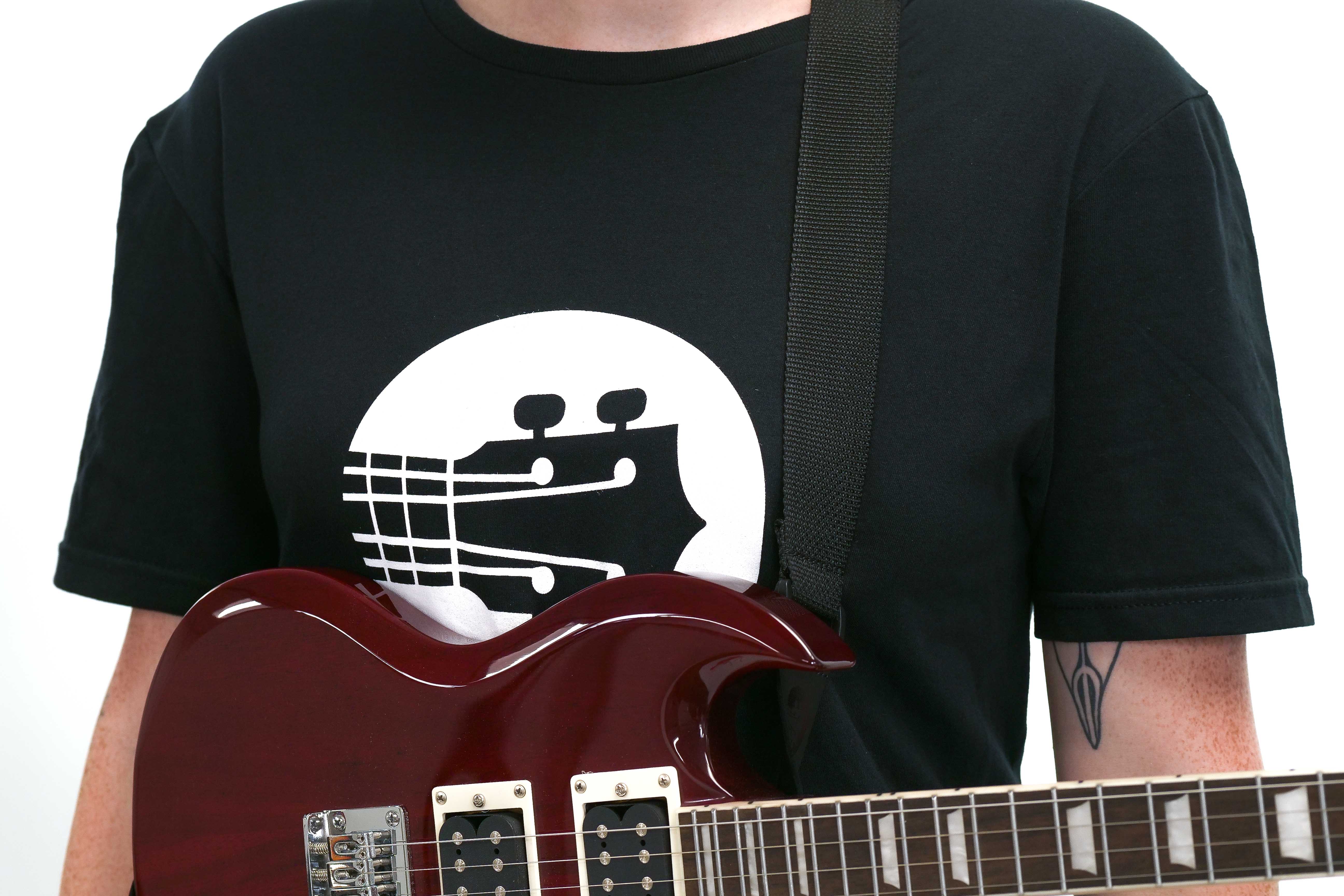 Terry Carter Music Store 1.5 Inch Poly Ukulele Strap - BLACK