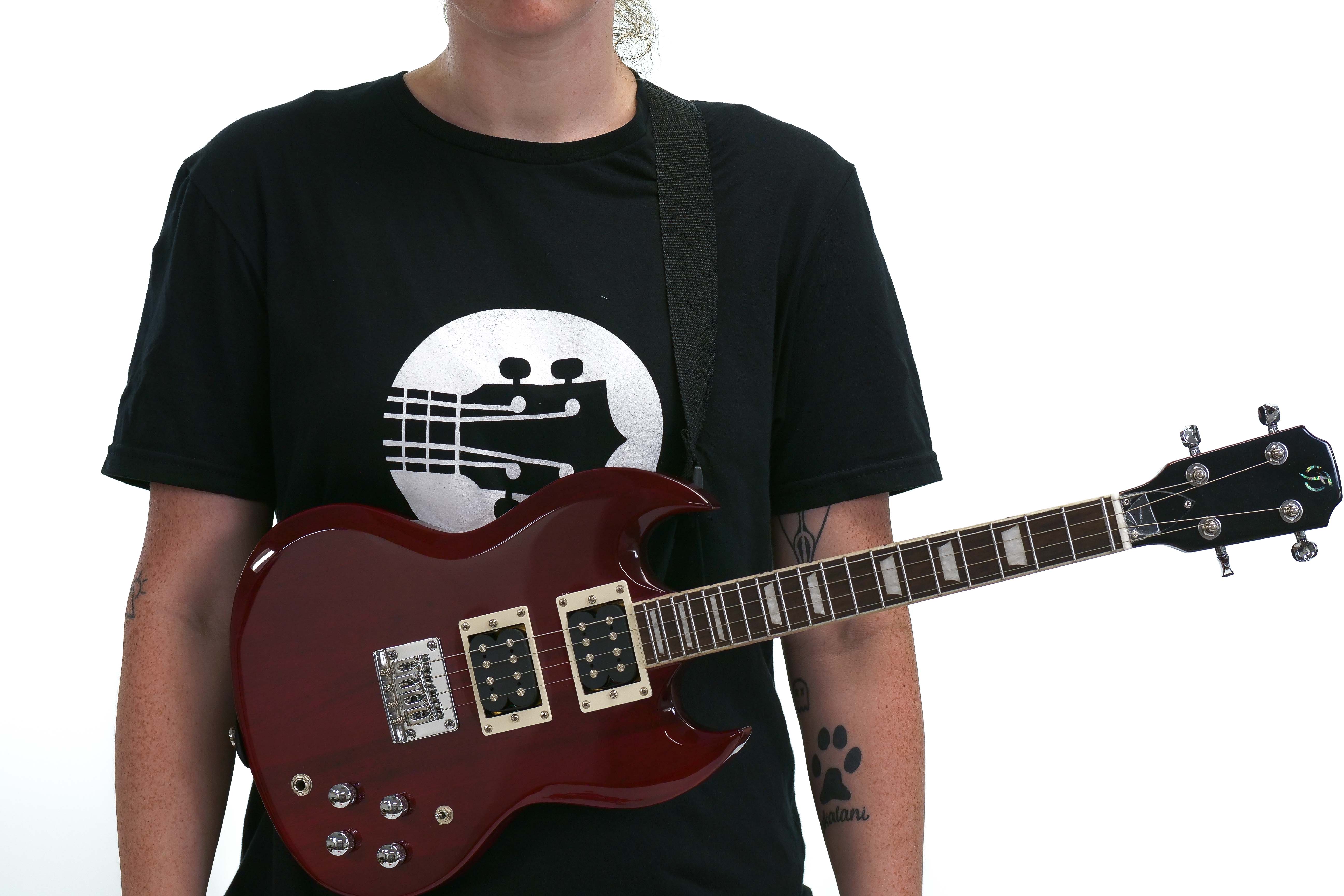 Terry Carter Music Store 1.5 Inch Poly Ukulele Strap - BLACK