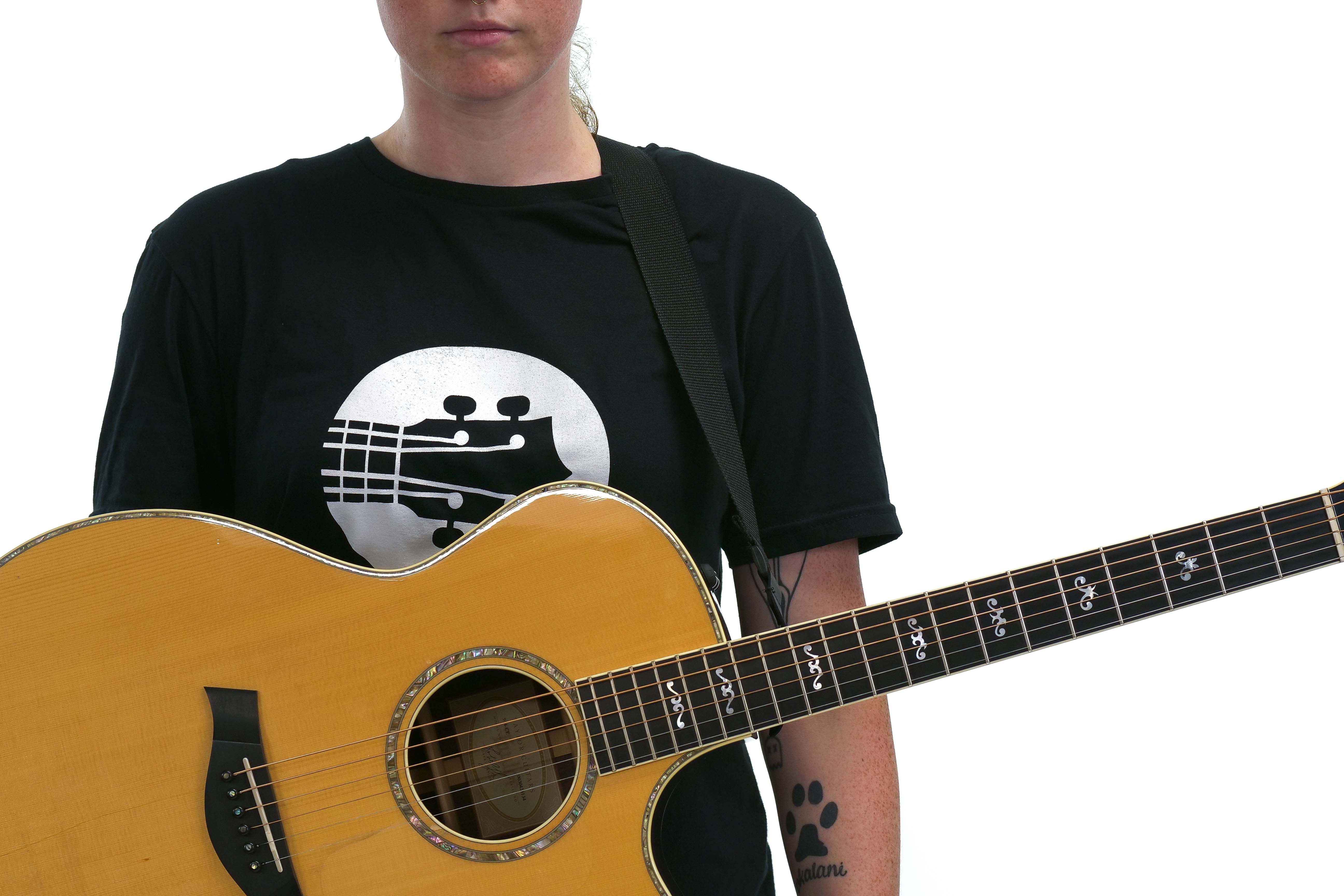 Terry Carter Music Store 1.5 Inch Poly Ukulele Strap - BLACK