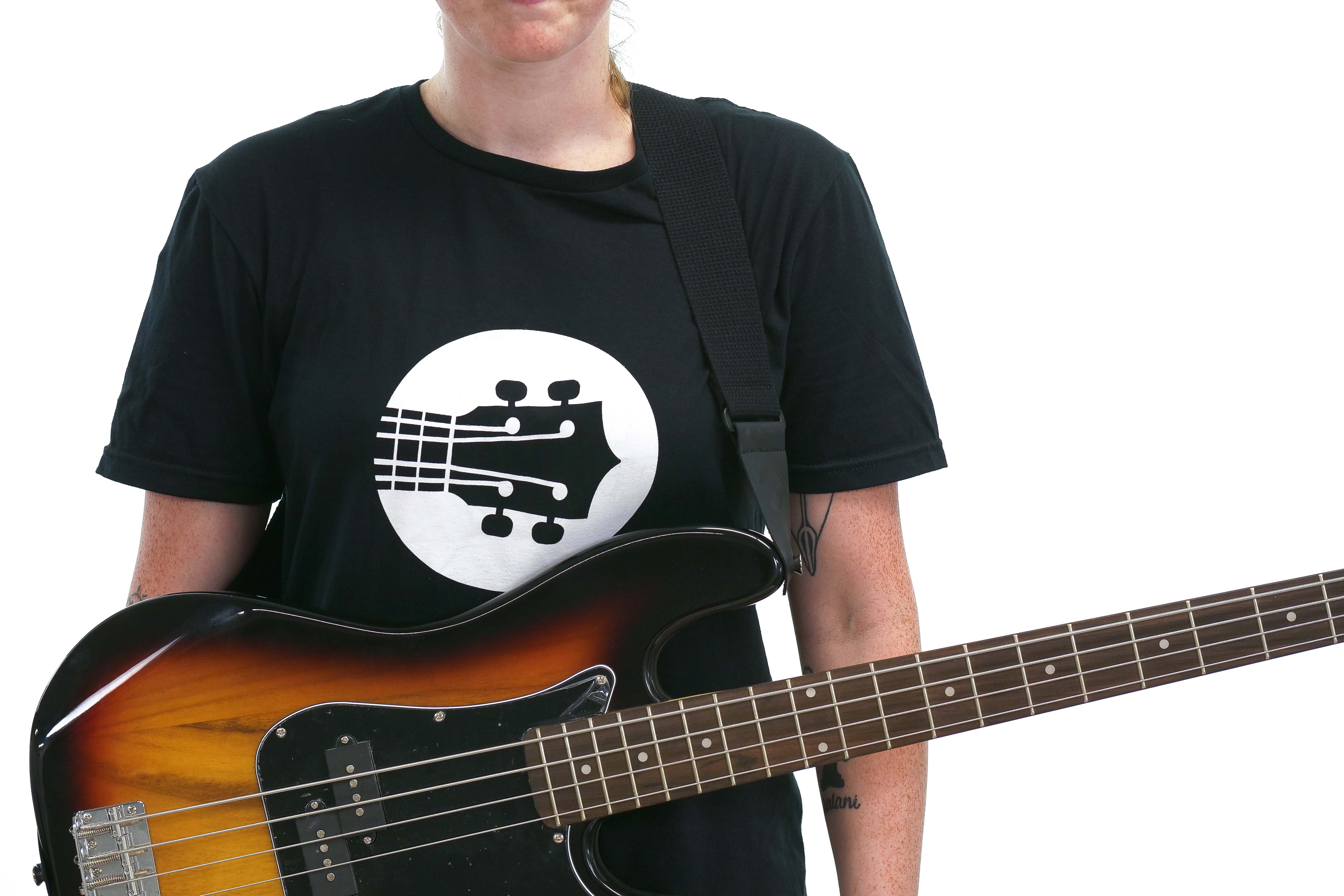 Terry Carter Music Store 2 Inch Woven Cotton Guitar and Ukulele Strap - BLACK