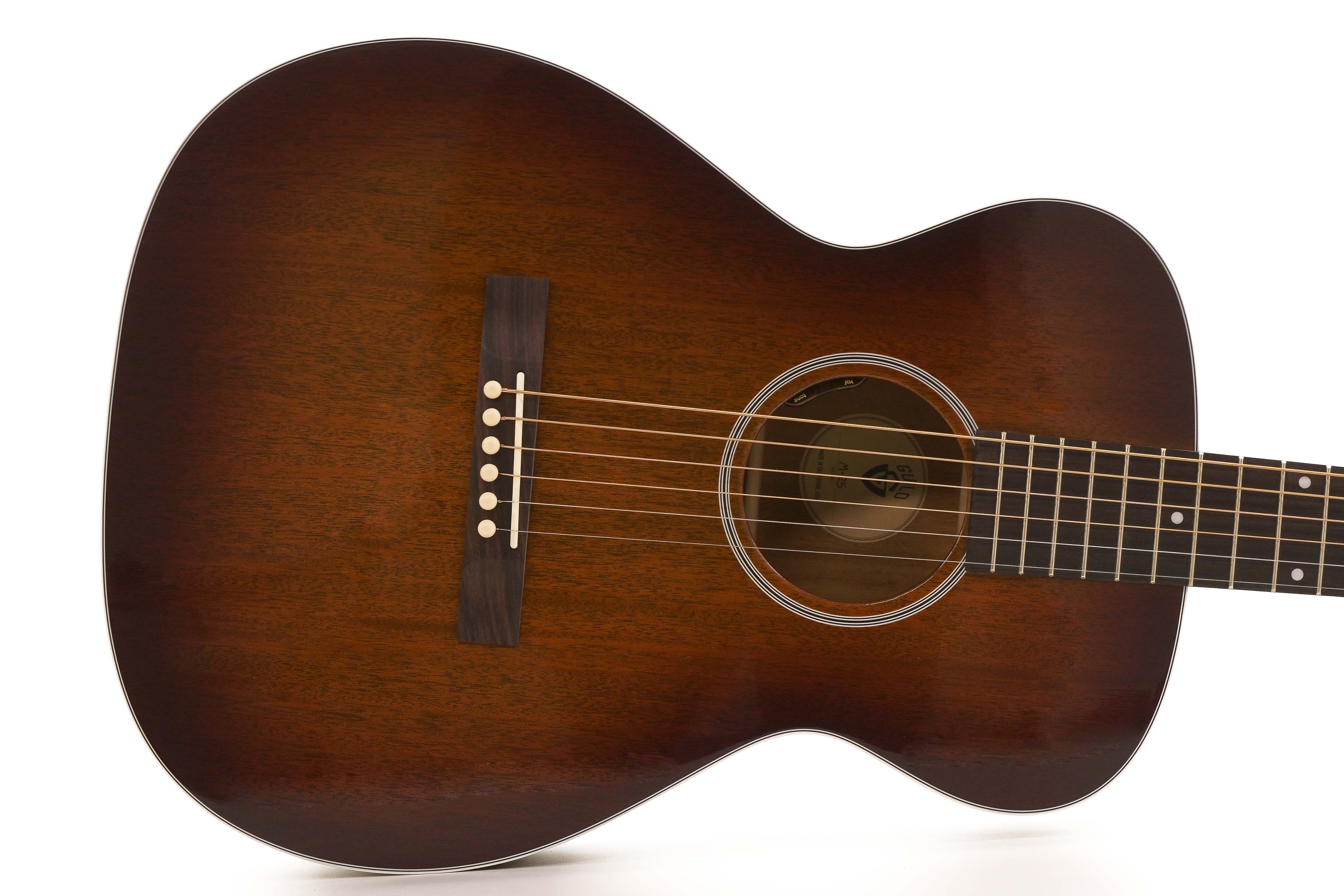 Guild M-25E California Burst Acoustic Guitar Mahogany "LULANO"