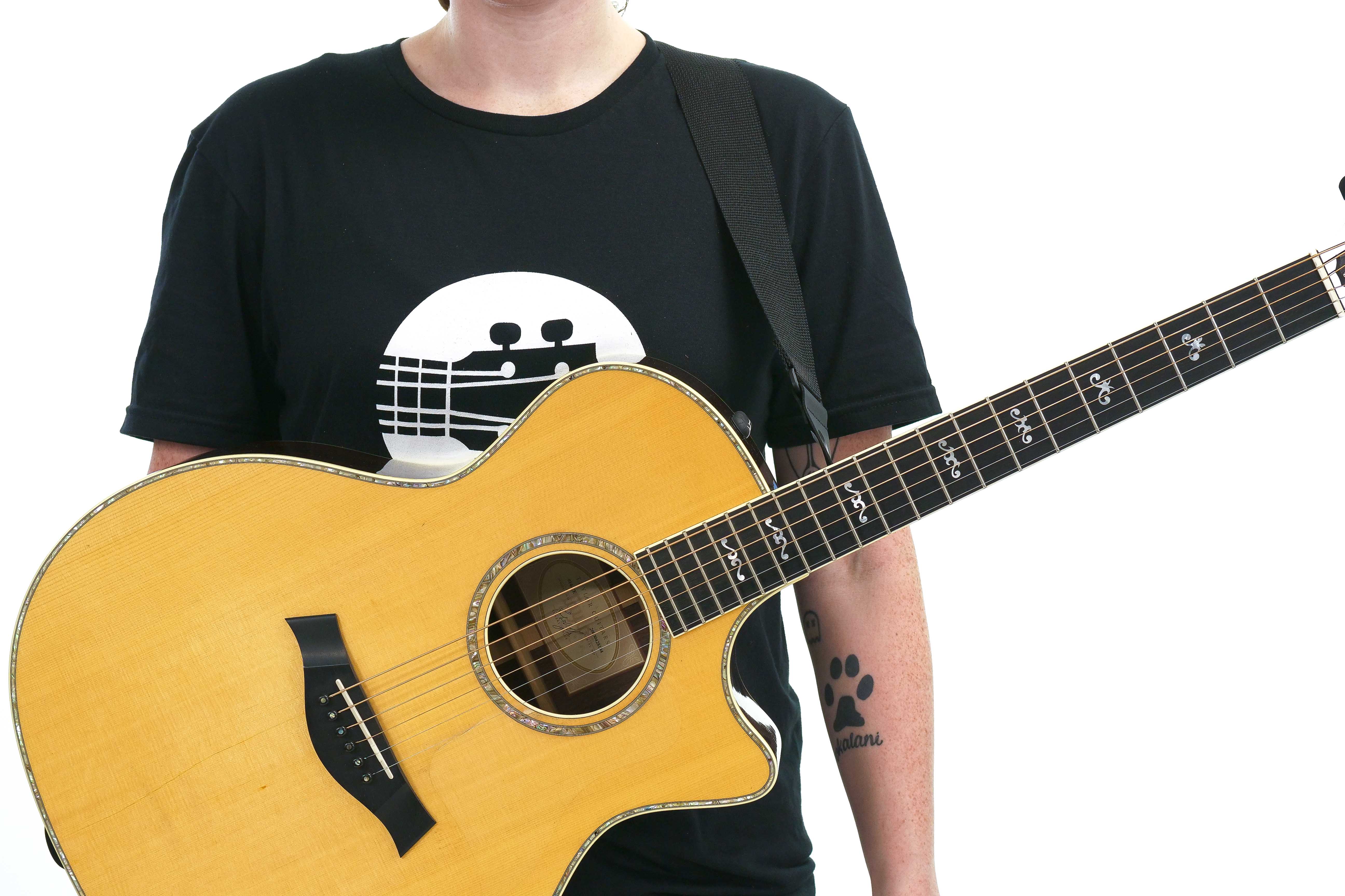 Terry Carter Music Store 2 Inch Poly Guitar Strap - BLACK