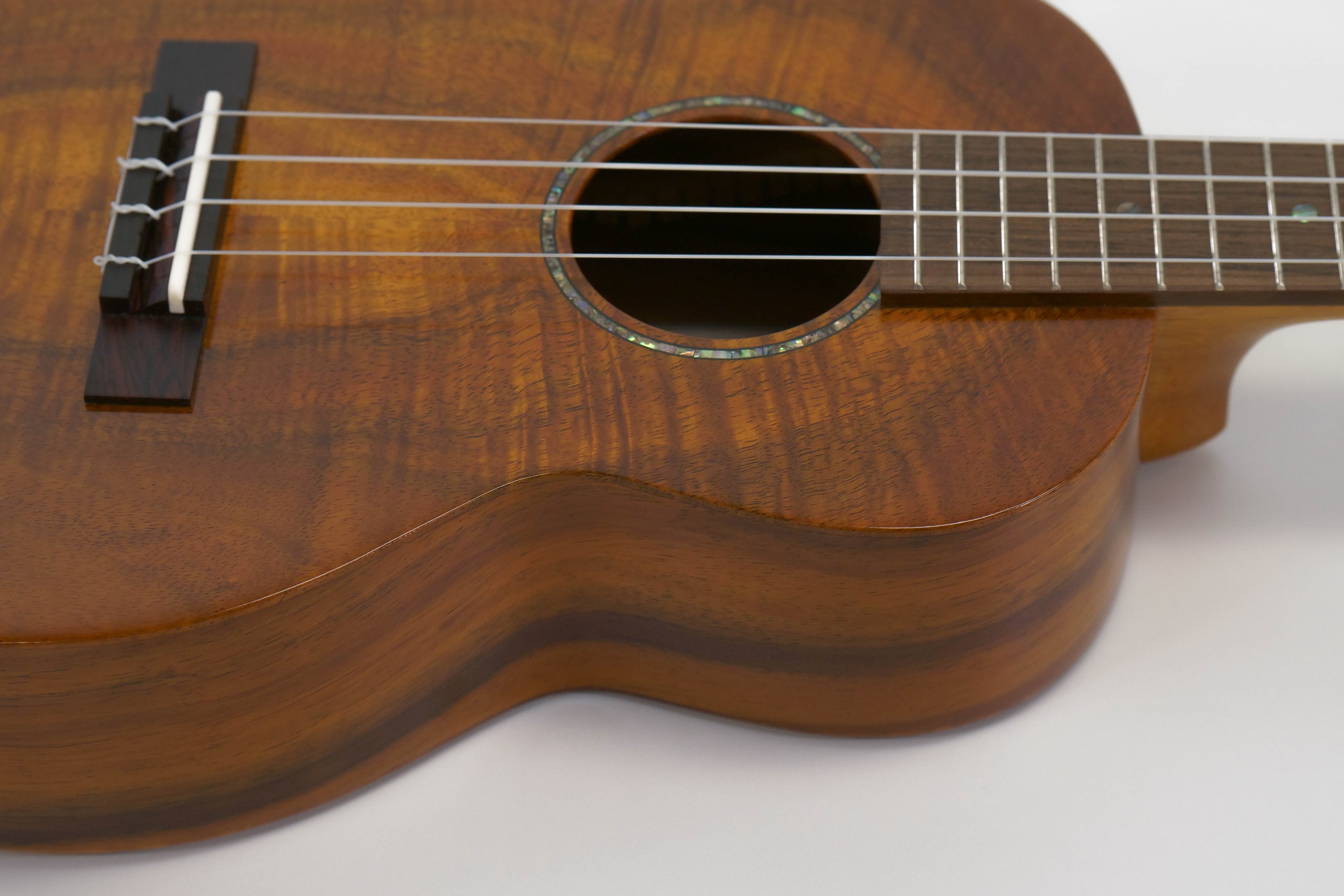 Ohana Solid Hawaiian Koa Tenor Ukulele