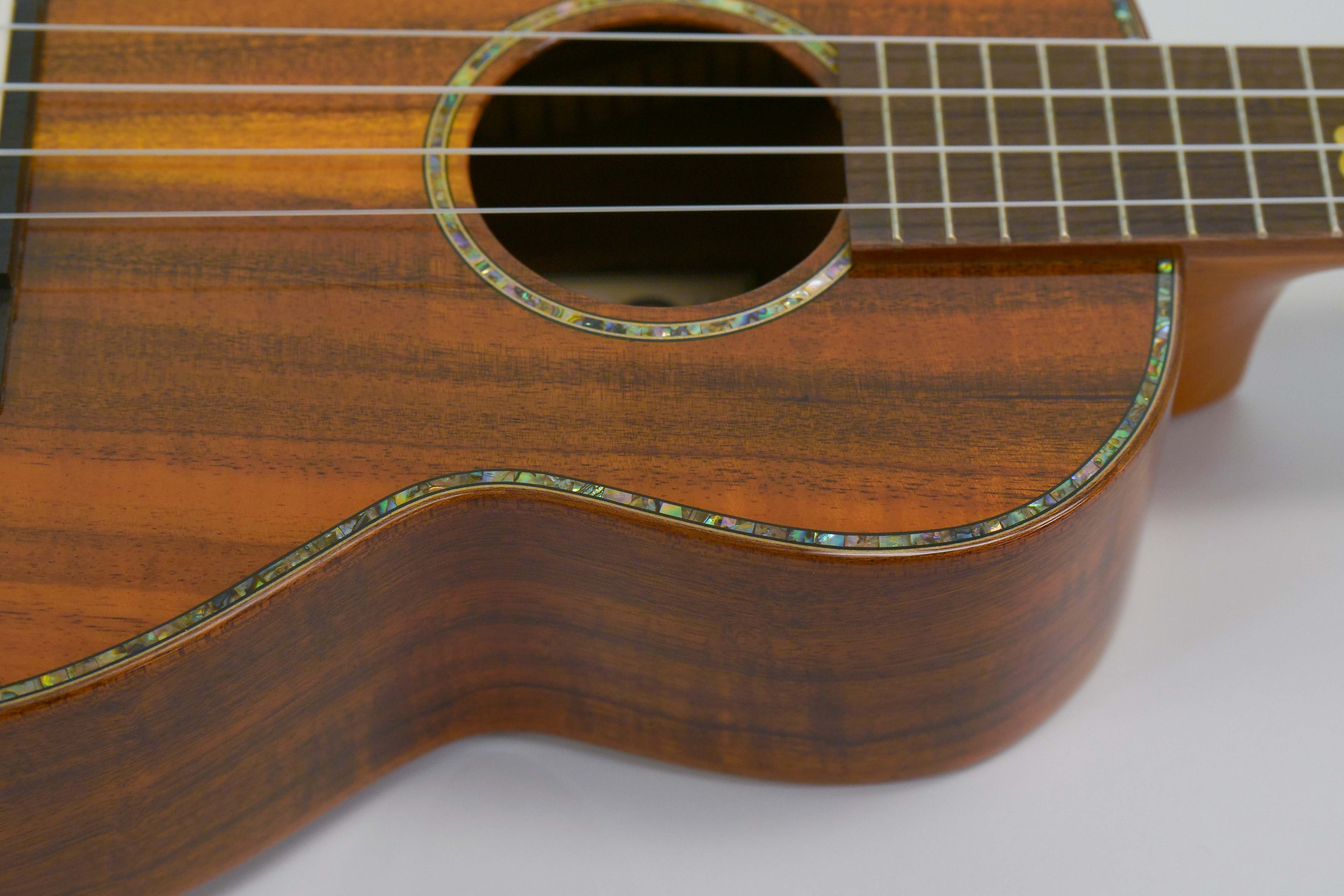 Ohana Solid Hawaiian Koa Tenor Ukulele