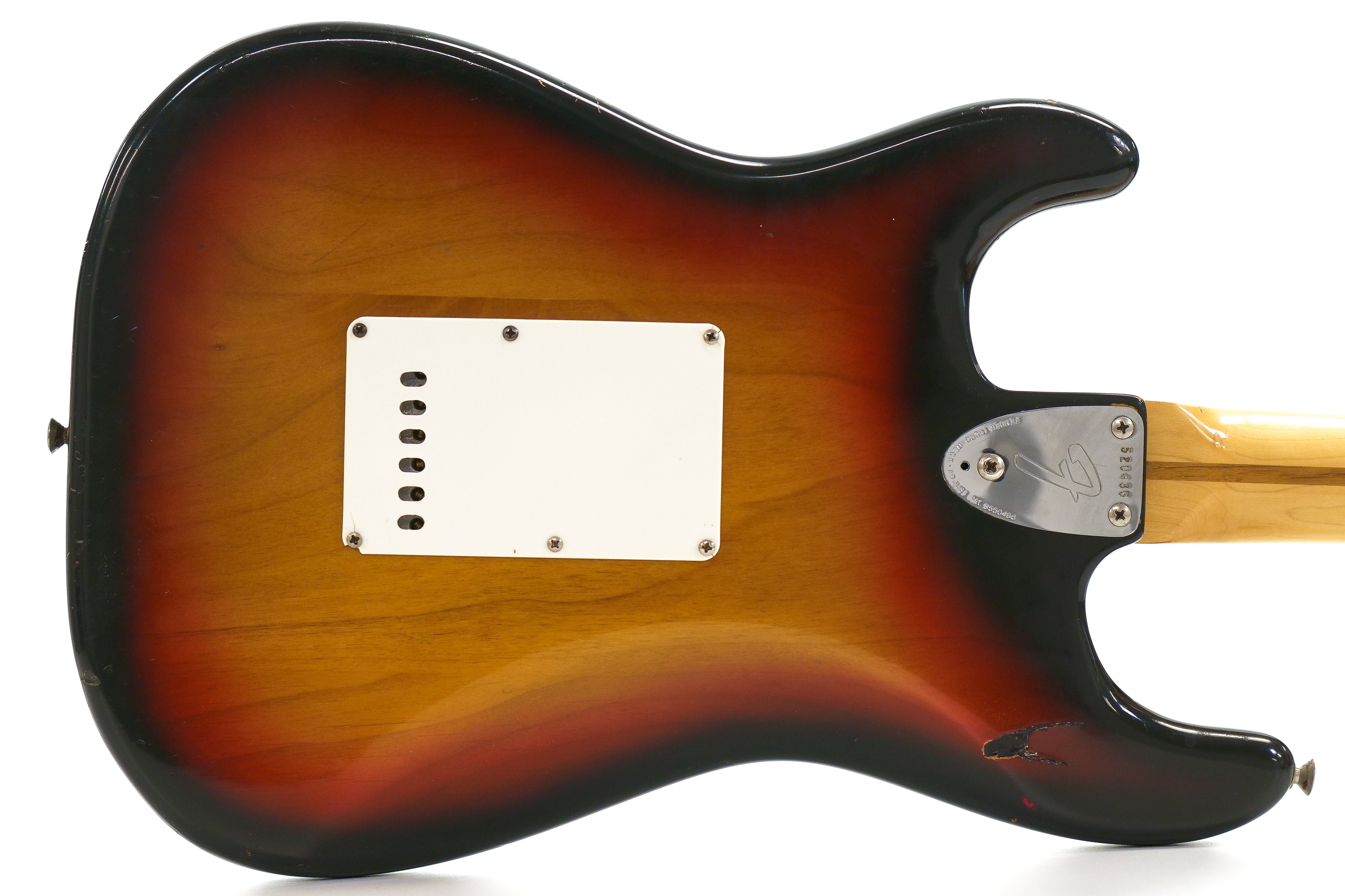 Fender 1974-1975 Stratocaster Sunburst Vintage Electric Guitar "SLOWHAND"