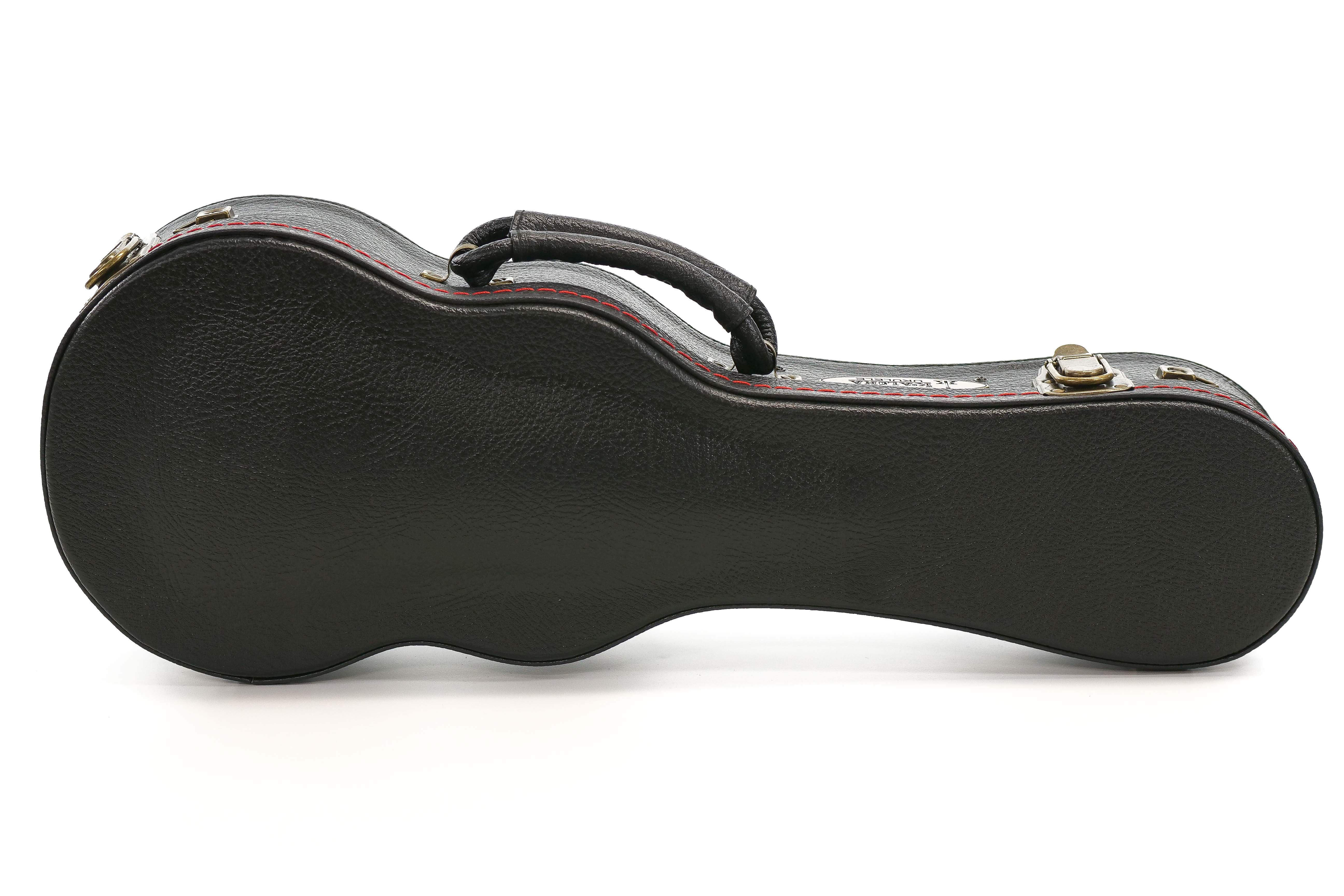 KoAloha Black Hardshell Soprano Ukulele Case
