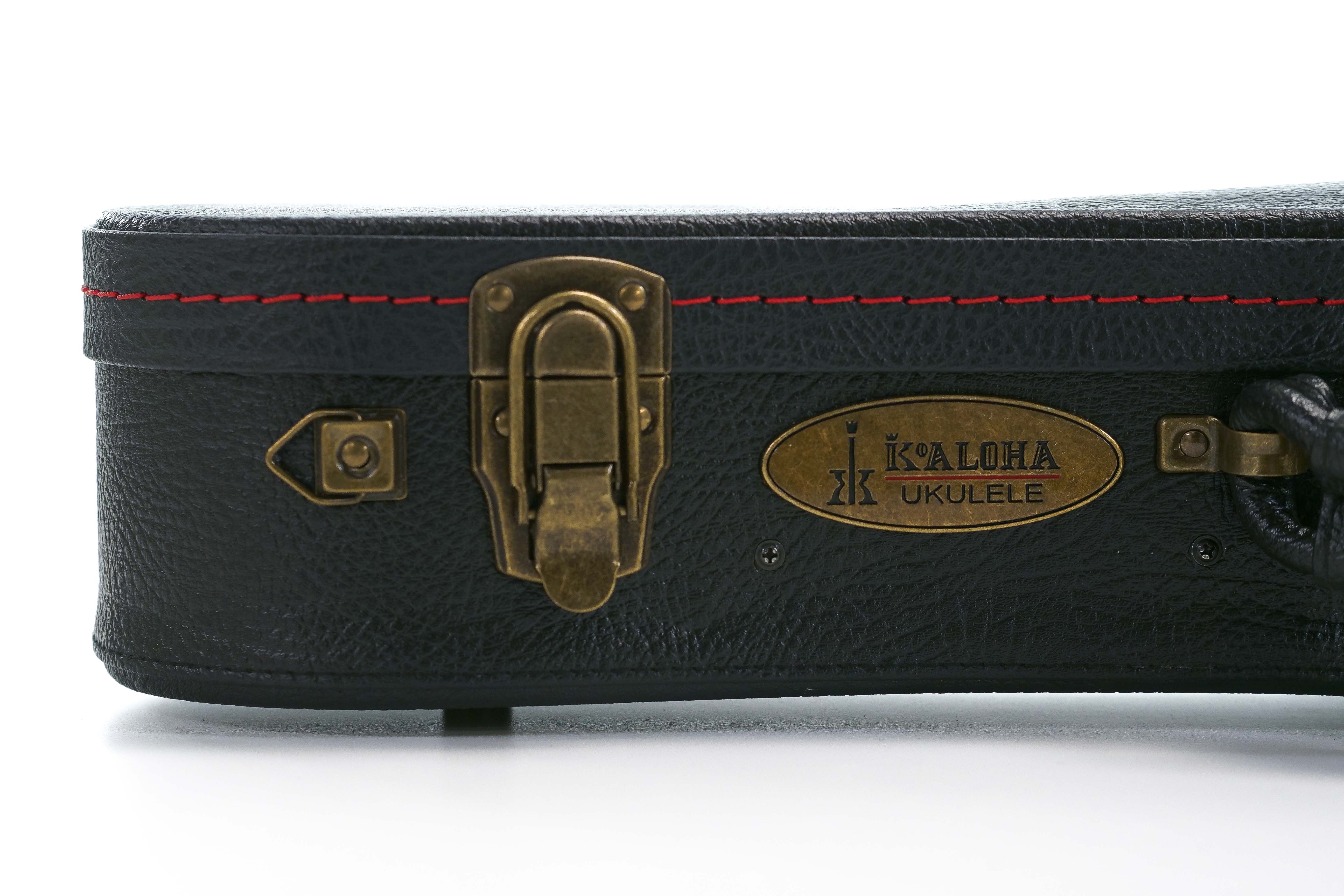 KoAloha Black Hardshell Soprano Ukulele Case