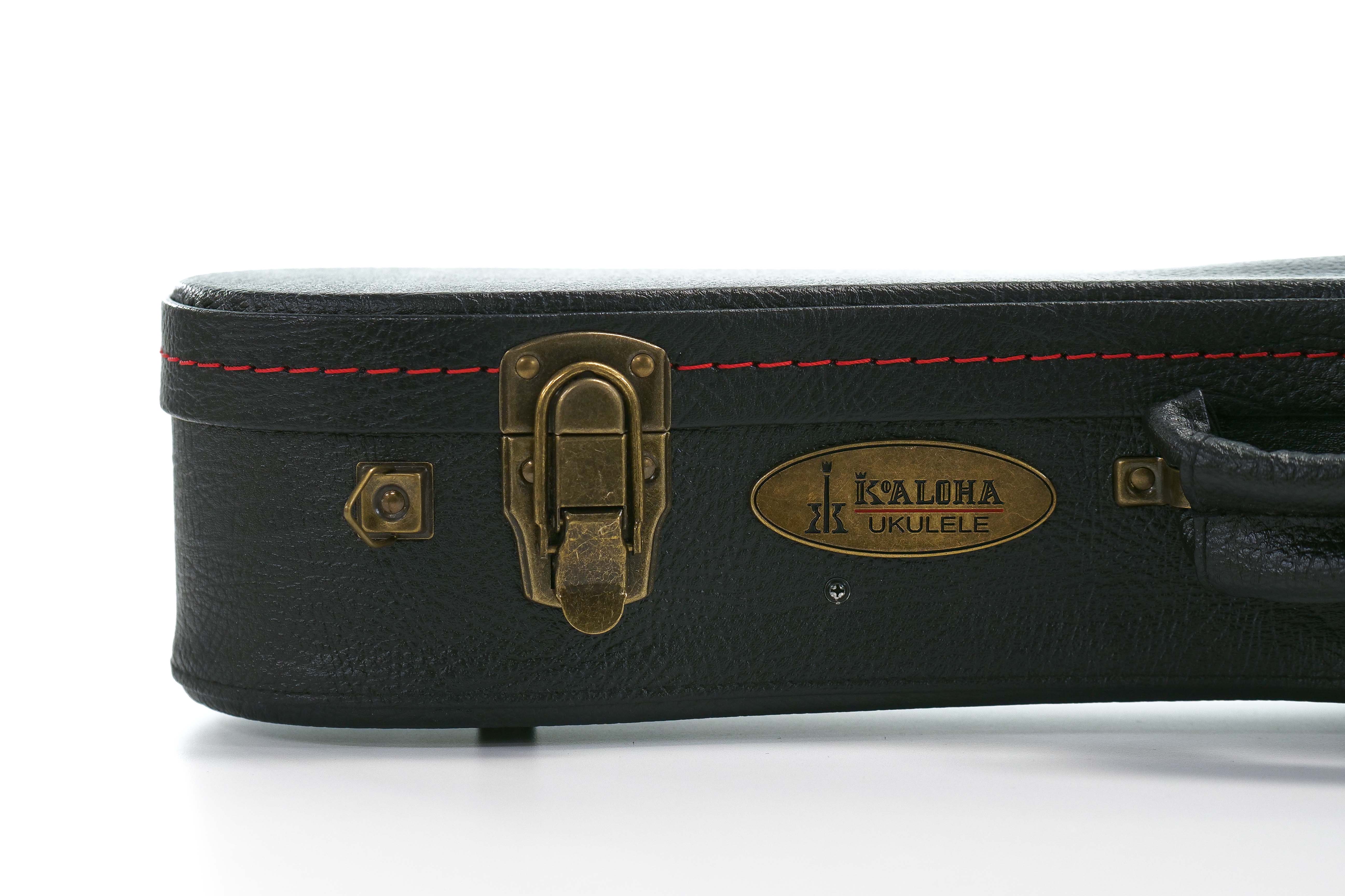 KoAloha Black Hardshell Concert Ukulele Case