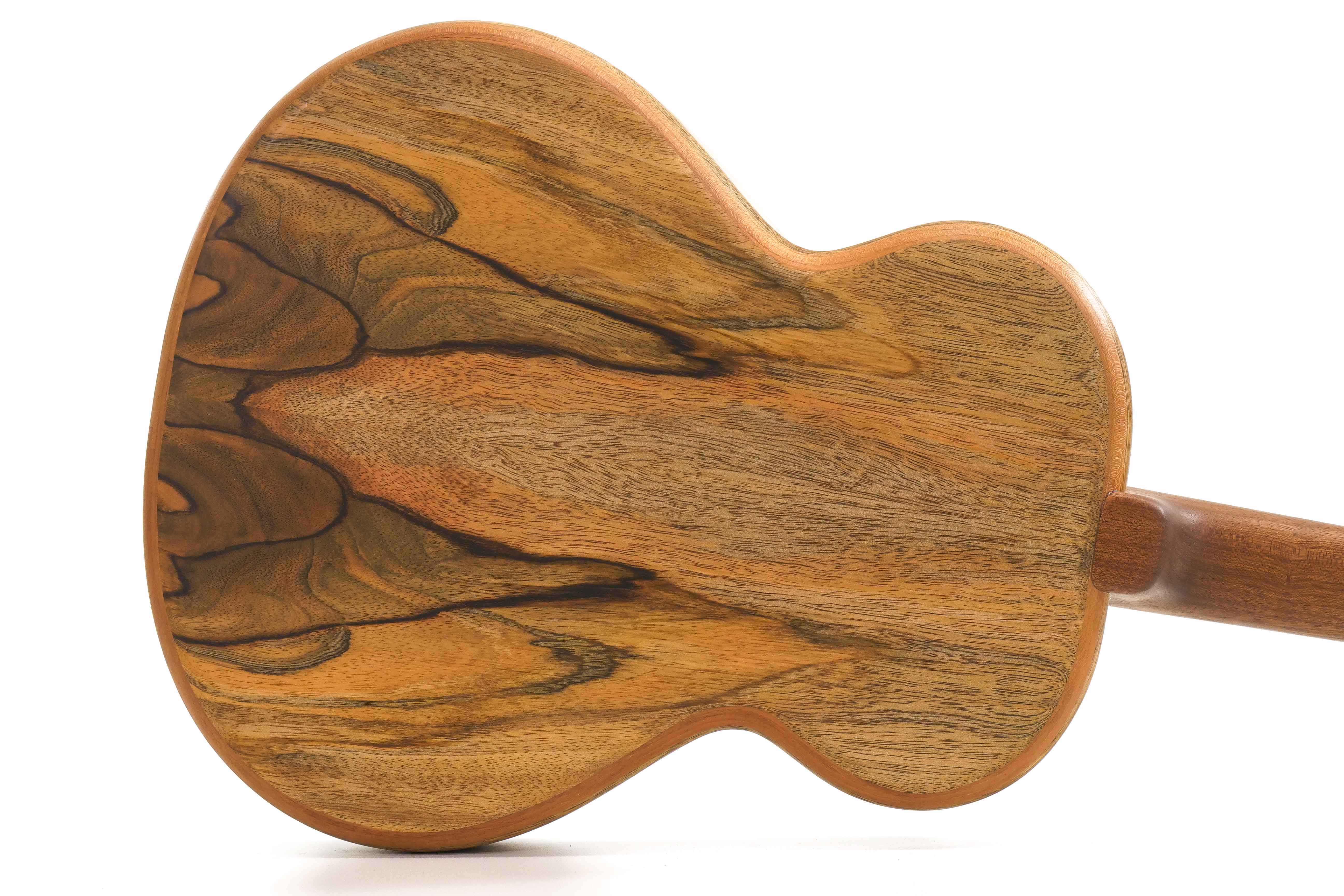 Tyde Music Custom Baritone Ukulele Stunning Spalted Mango "Gremlin"