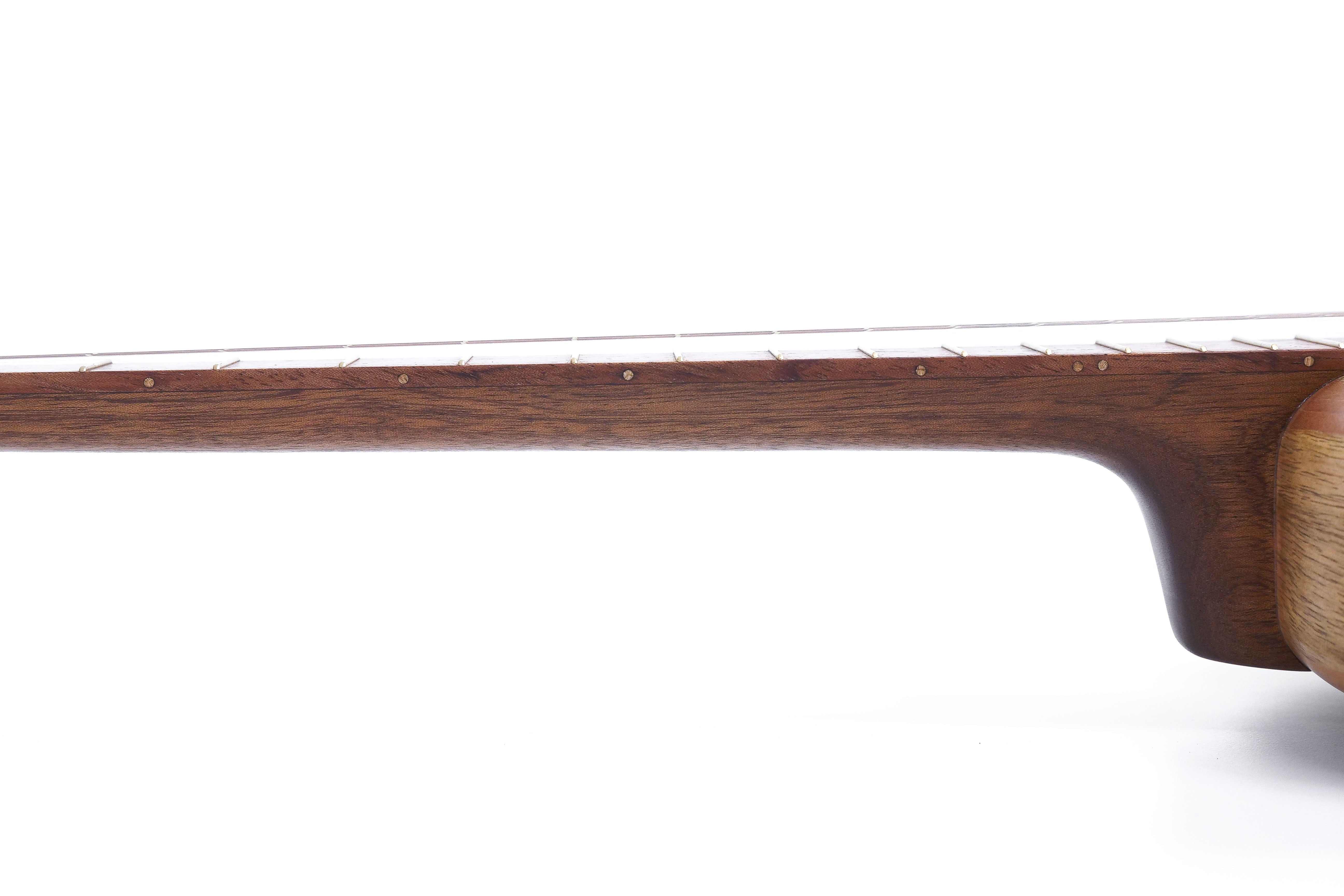 Tyde Music Custom Baritone Ukulele Stunning Spalted Mango "Gremlin"