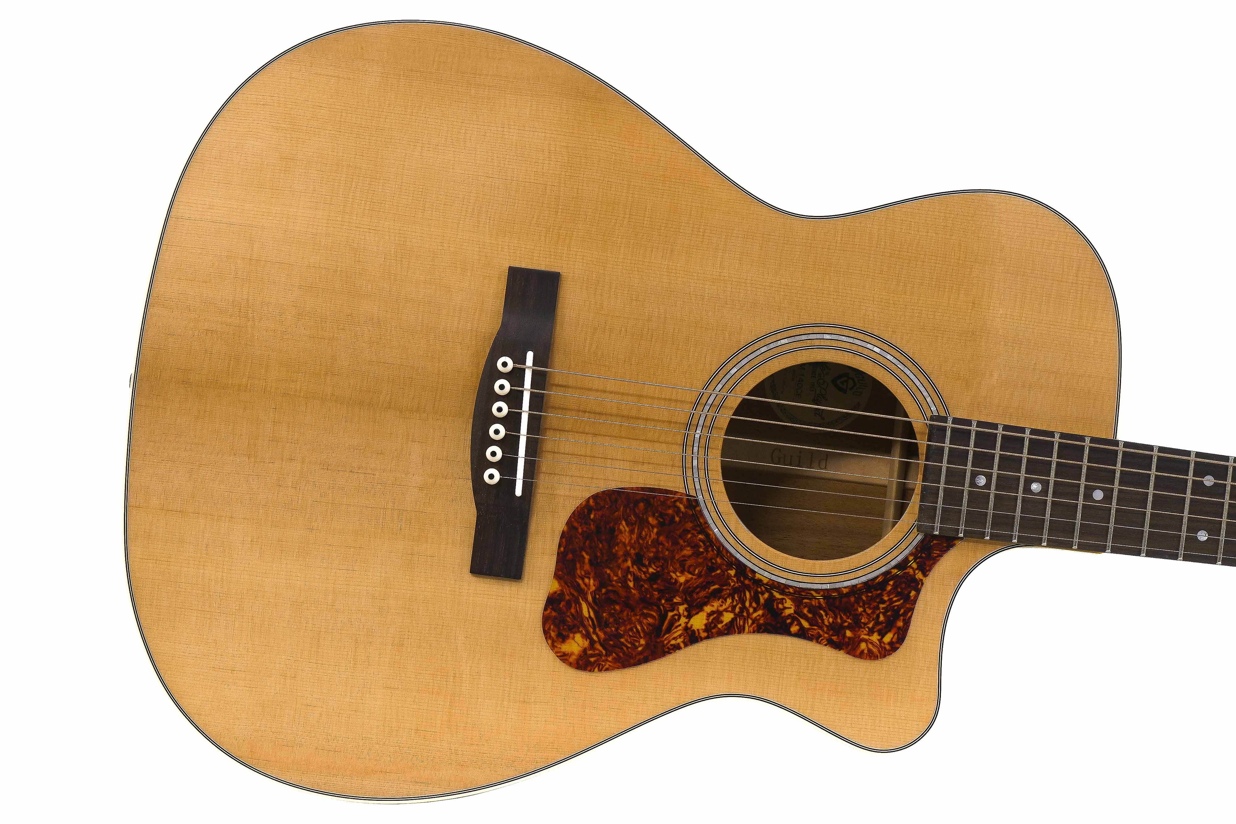 Guild OM-140CE Acoustic Guitar - Natural 