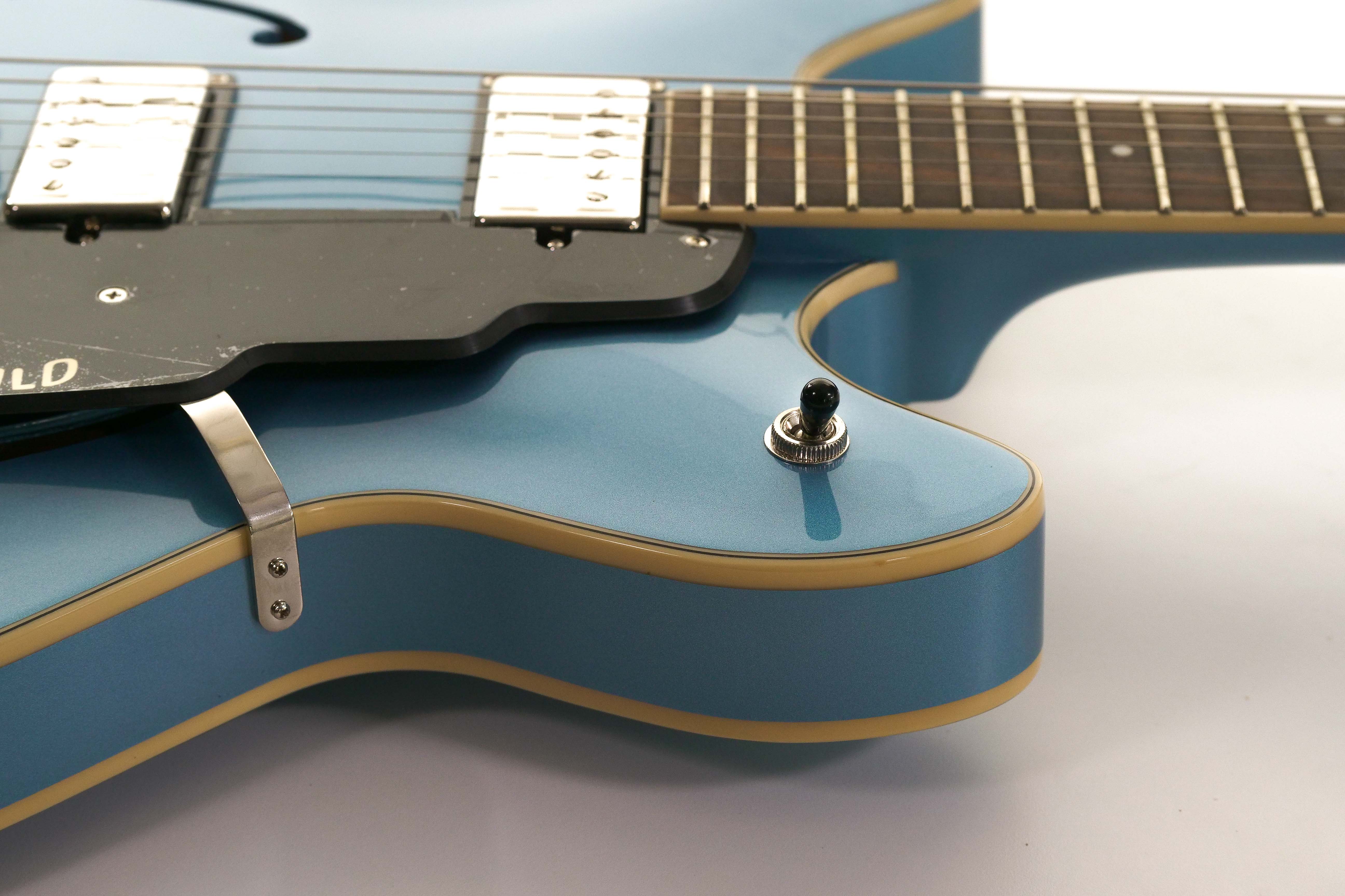 Guild Starfire I DC GVT Semi-Hollow Body Electric Guitar - Pelham Blue "Blue Light"