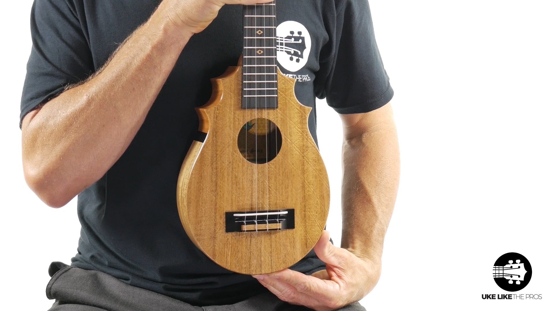 UkeSA Pineapple Sunday Opio Concert Ukulele Acacia "Freckle" Factory Special