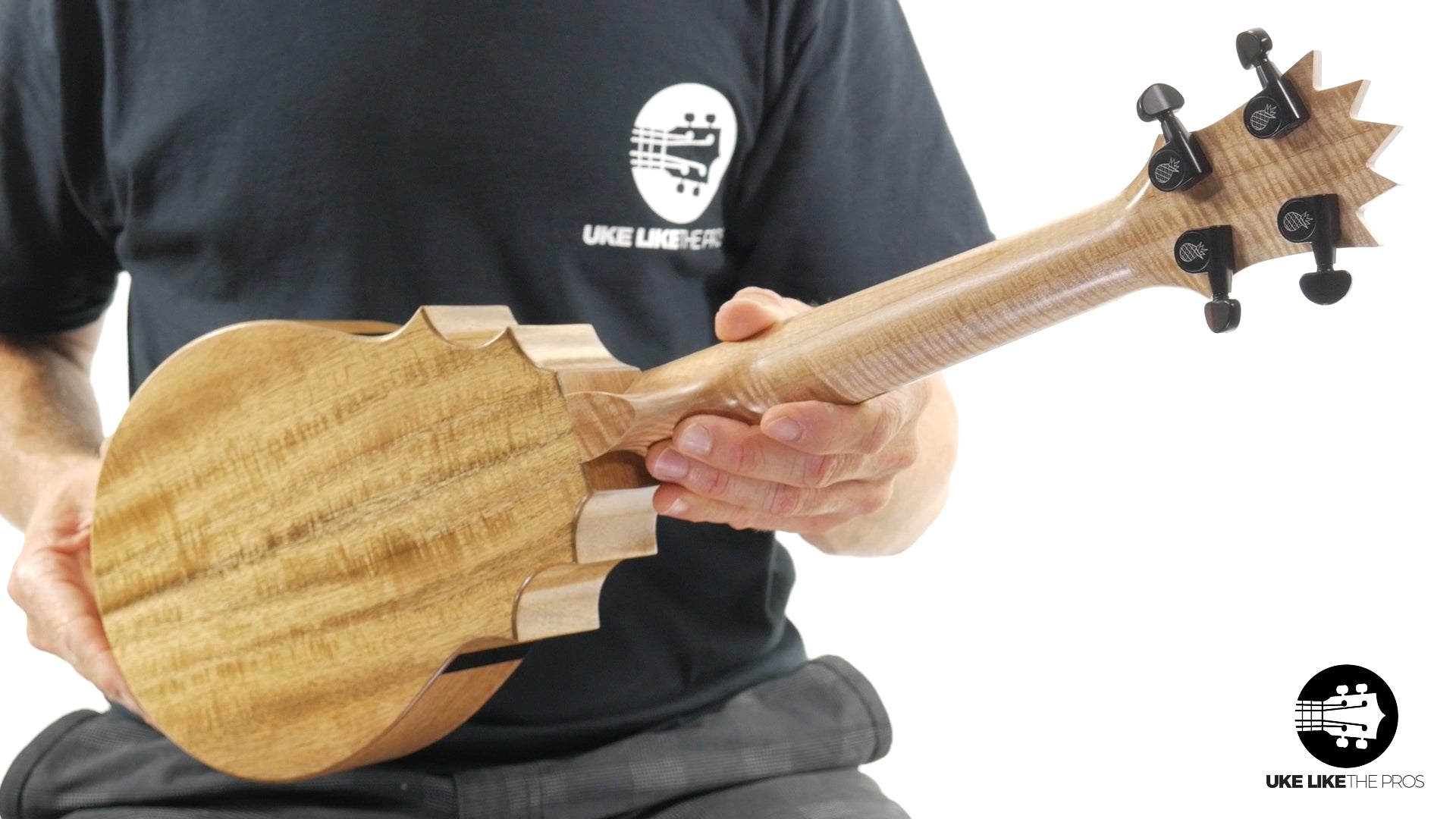 UkeSA Pineapple Sunday Opio Concert Ukulele Acacia "Scientist"