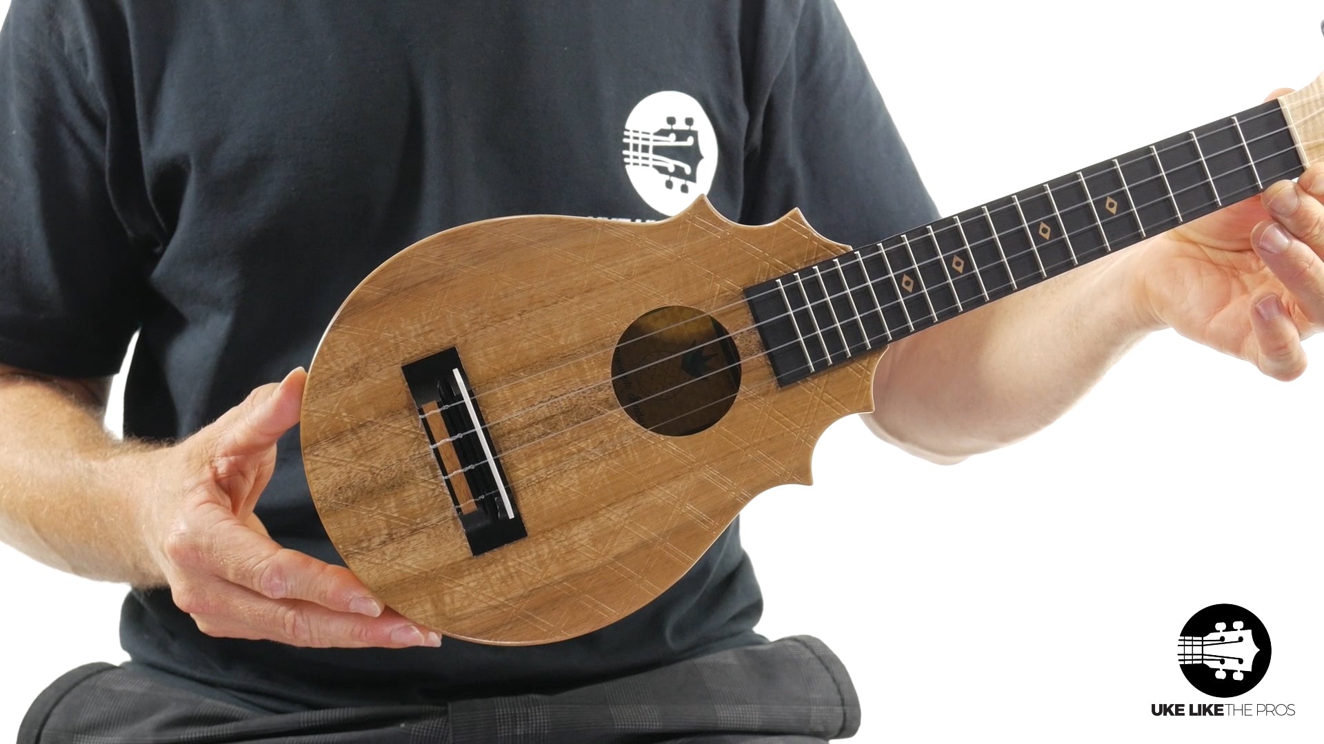 UkeSA Pineapple Sunday Opio Concert Ukulele Acacia "Scientist"