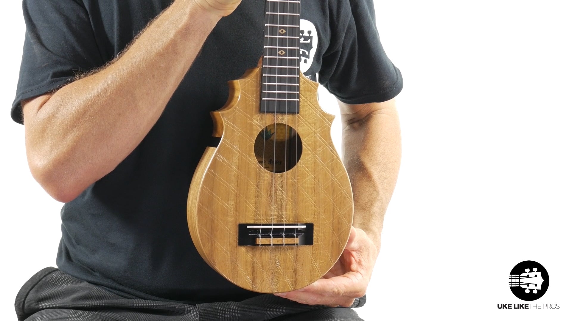 UkeSA Pineapple Sunday Opio Concert Ukulele Acacia "Scientist"