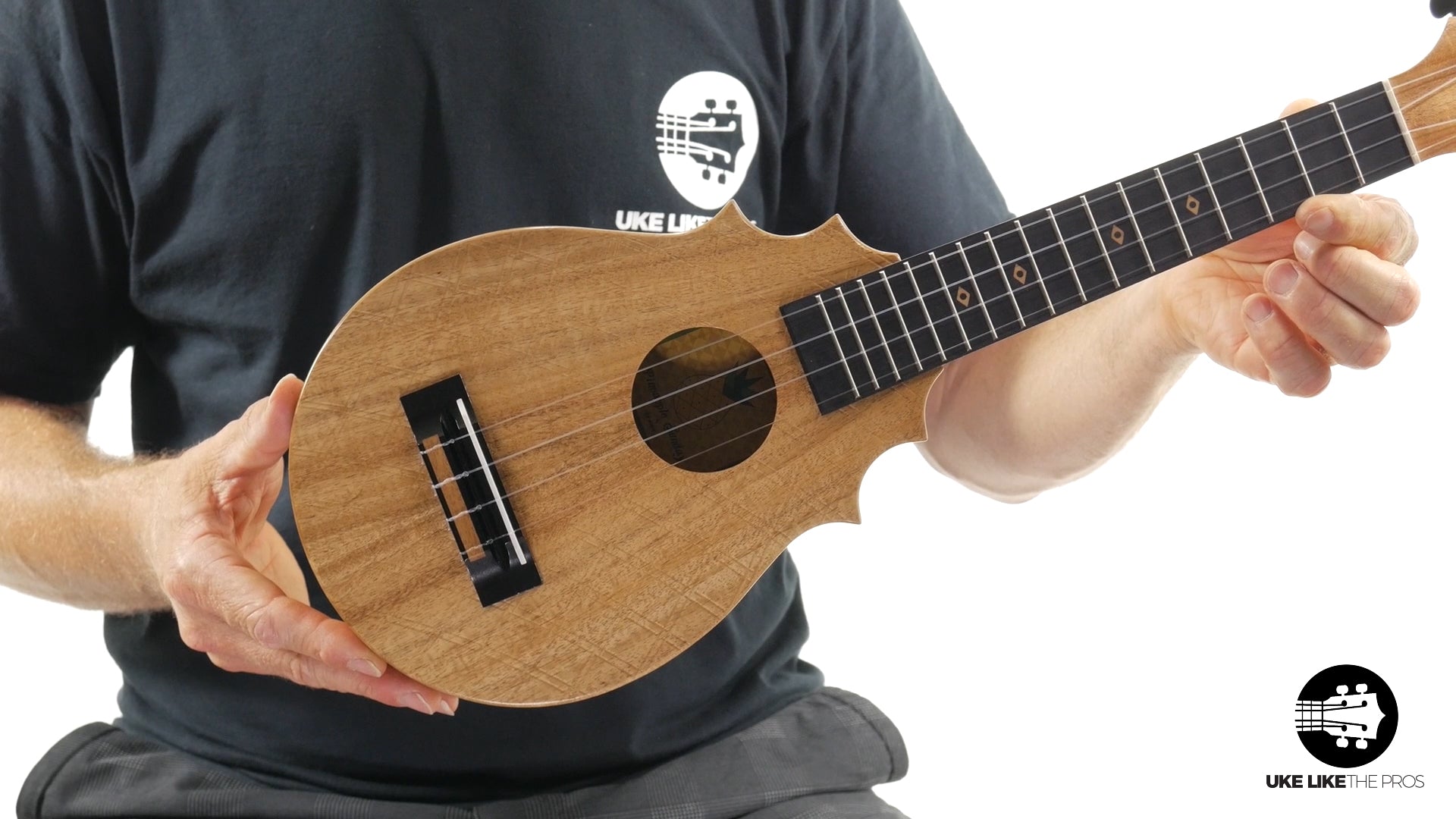 UkeSA Pineapple Sunday Opio Concert Ukulele Acacia "Surprise"