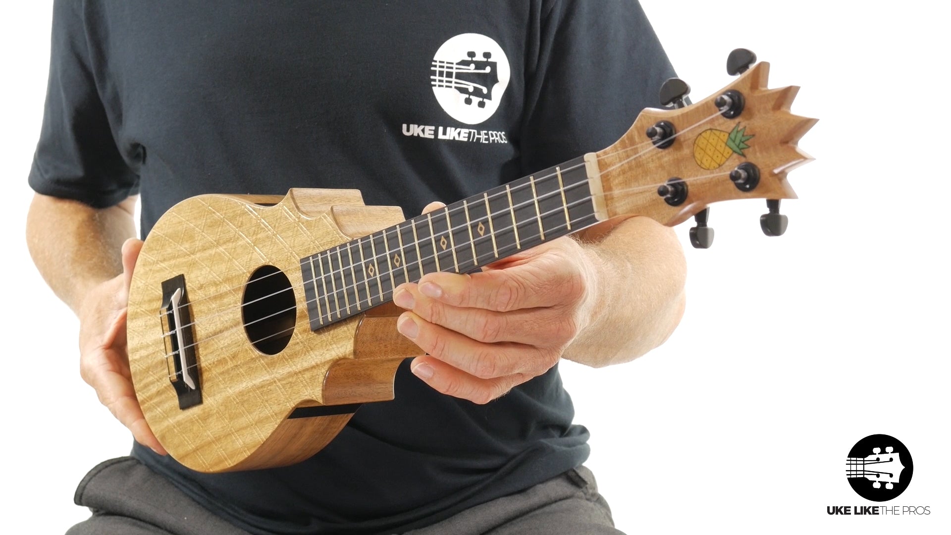 UkeSA Pineapple Sunday Opio Concert Ukulele Acacia "Sweet Georgia" 20% OFF