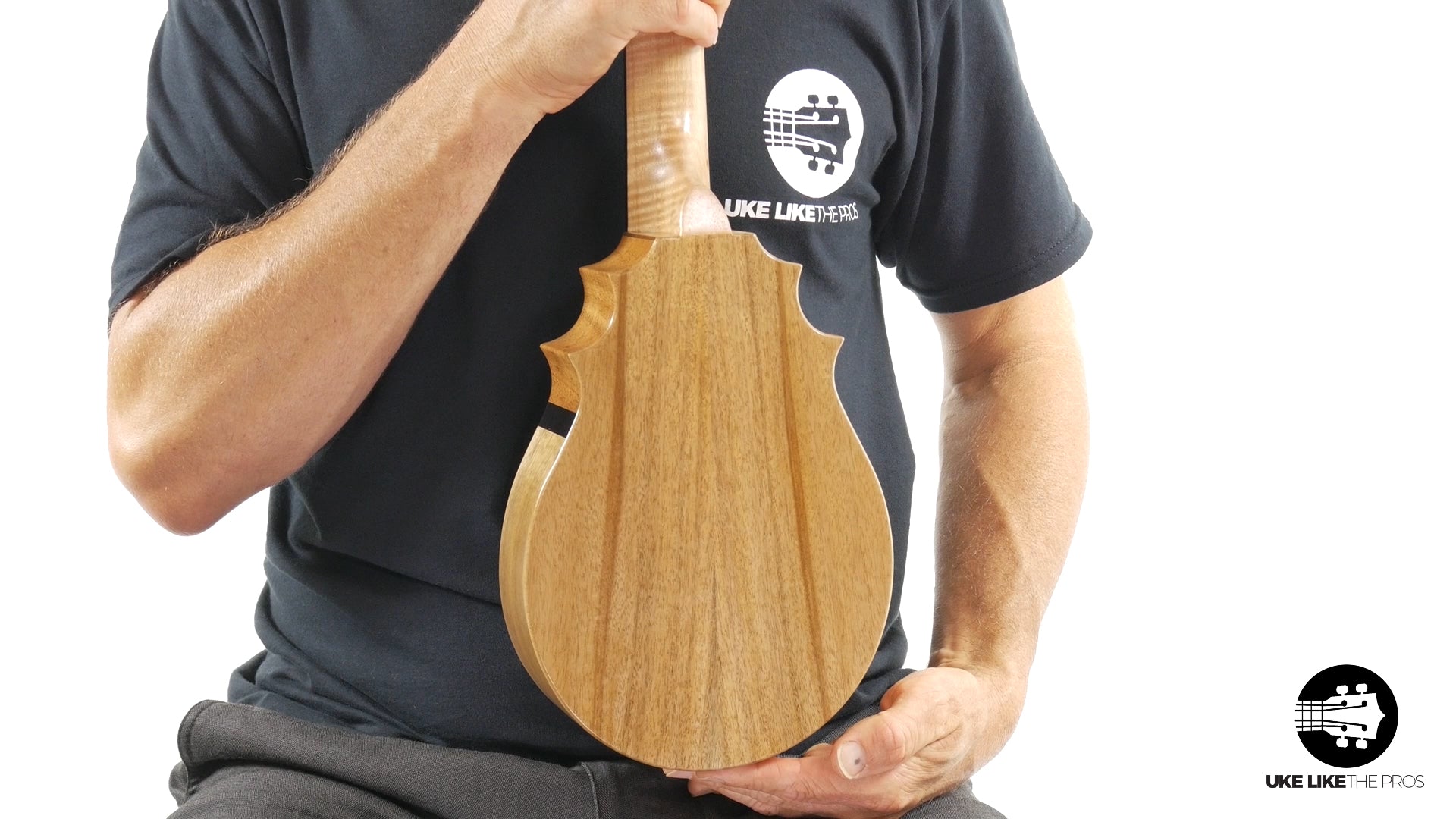 UkeSA Pineapple Sunday Opio Concert Ukulele Acacia "White Ember" 20% OFF