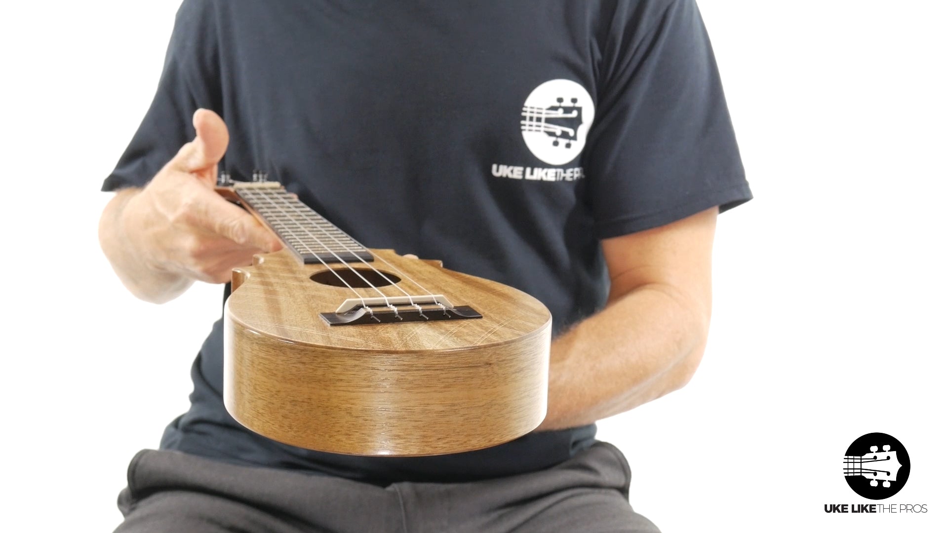 UkeSA Pineapple Sunday Opio Concert Ukulele Acacia "White Ember" 20% OFF