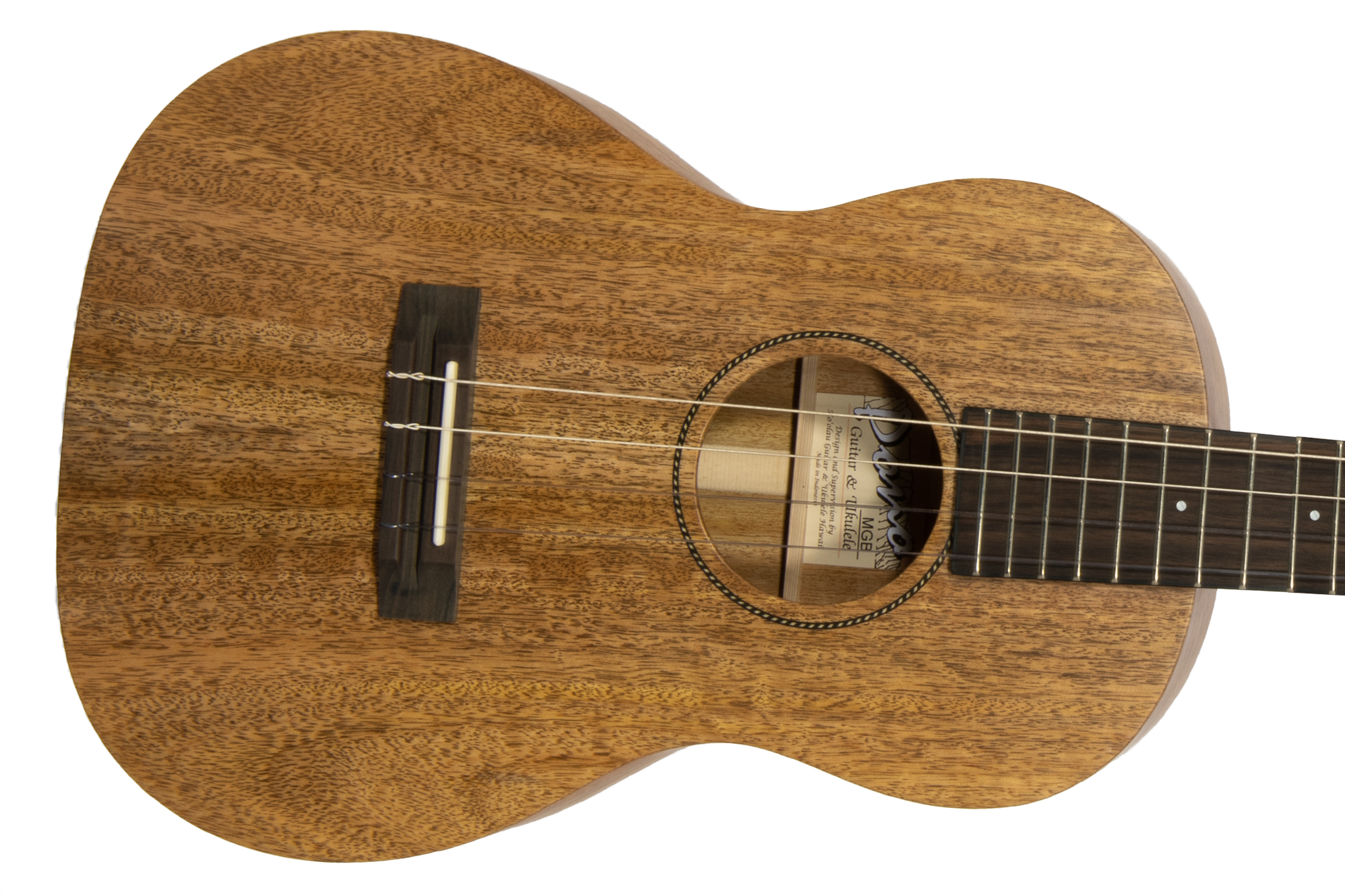 Pono MGB Mango Baritone Ukulele "Pazazz"
