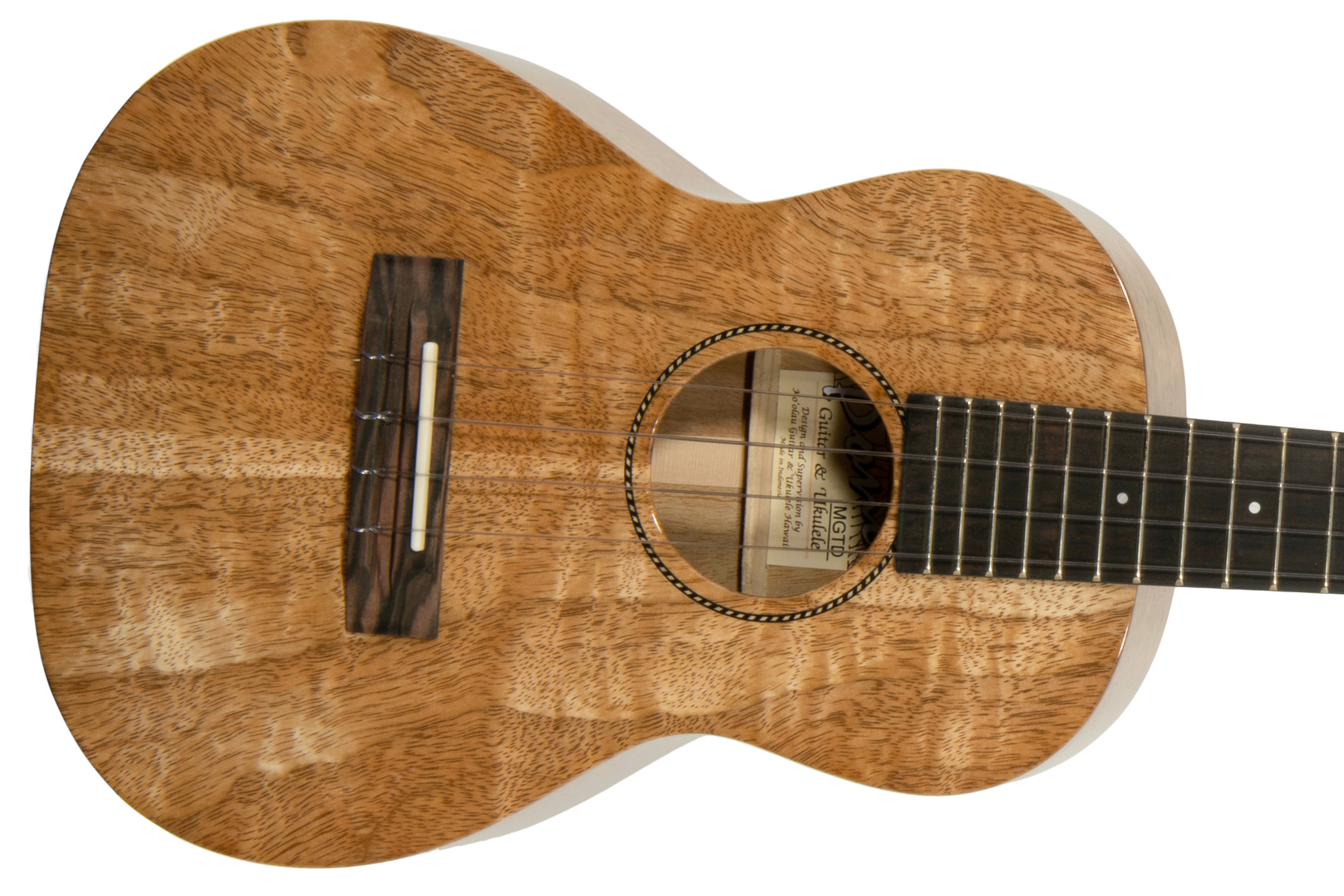 Pono MGTD Deluxe Tenor Ukulele All Solid Mango "Gala"