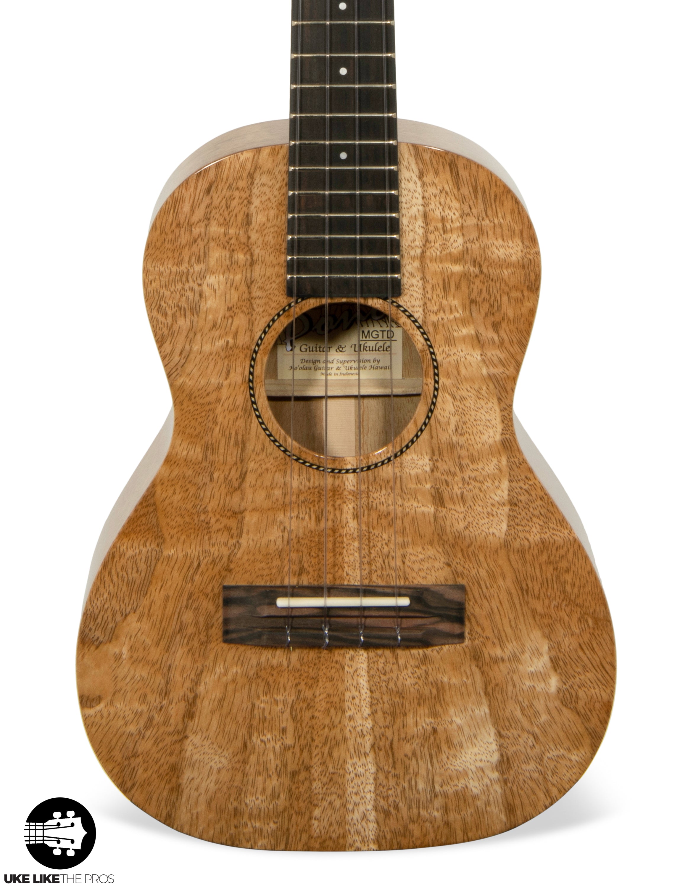 Pono MGTD Deluxe Tenor Ukulele All Solid Mango "Gala"