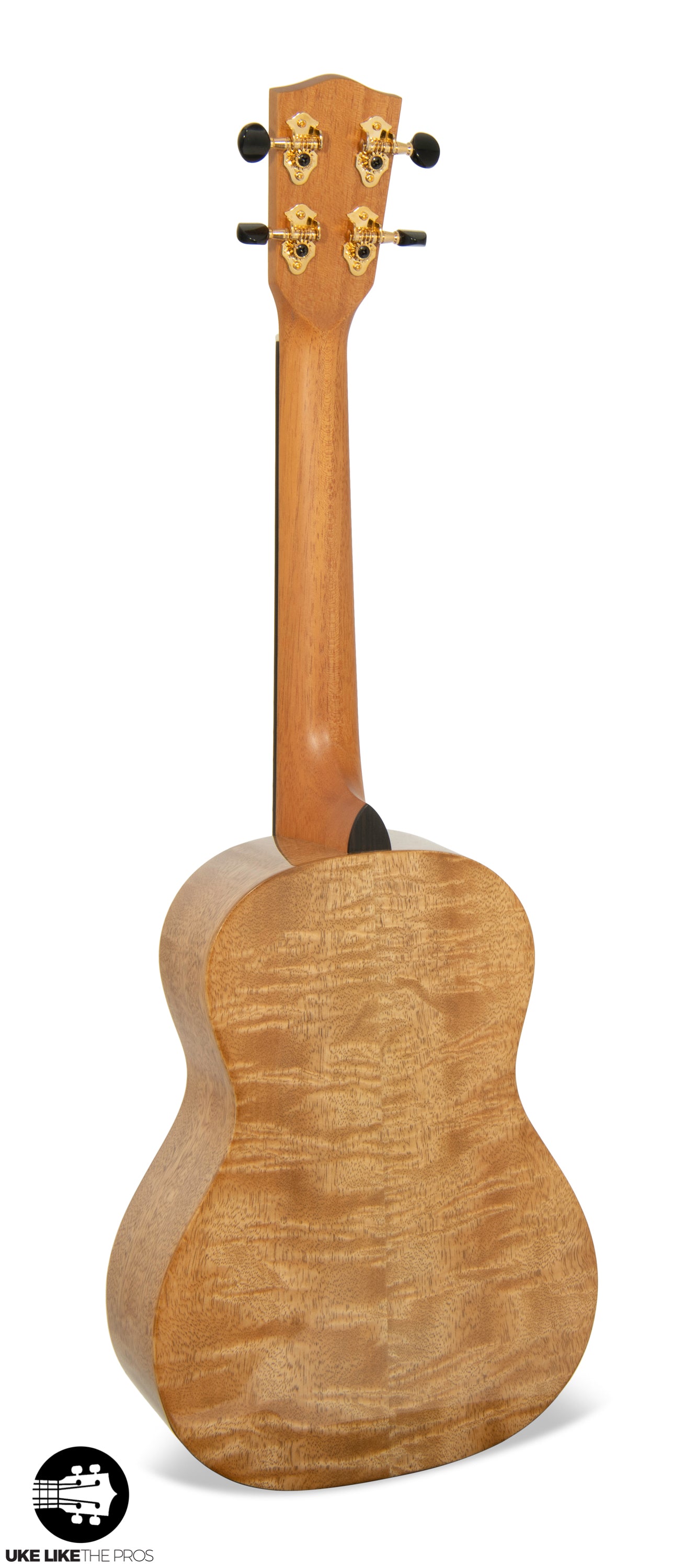 Pono MGTD Deluxe Tenor Ukulele All Solid Mango "Pink Lady"