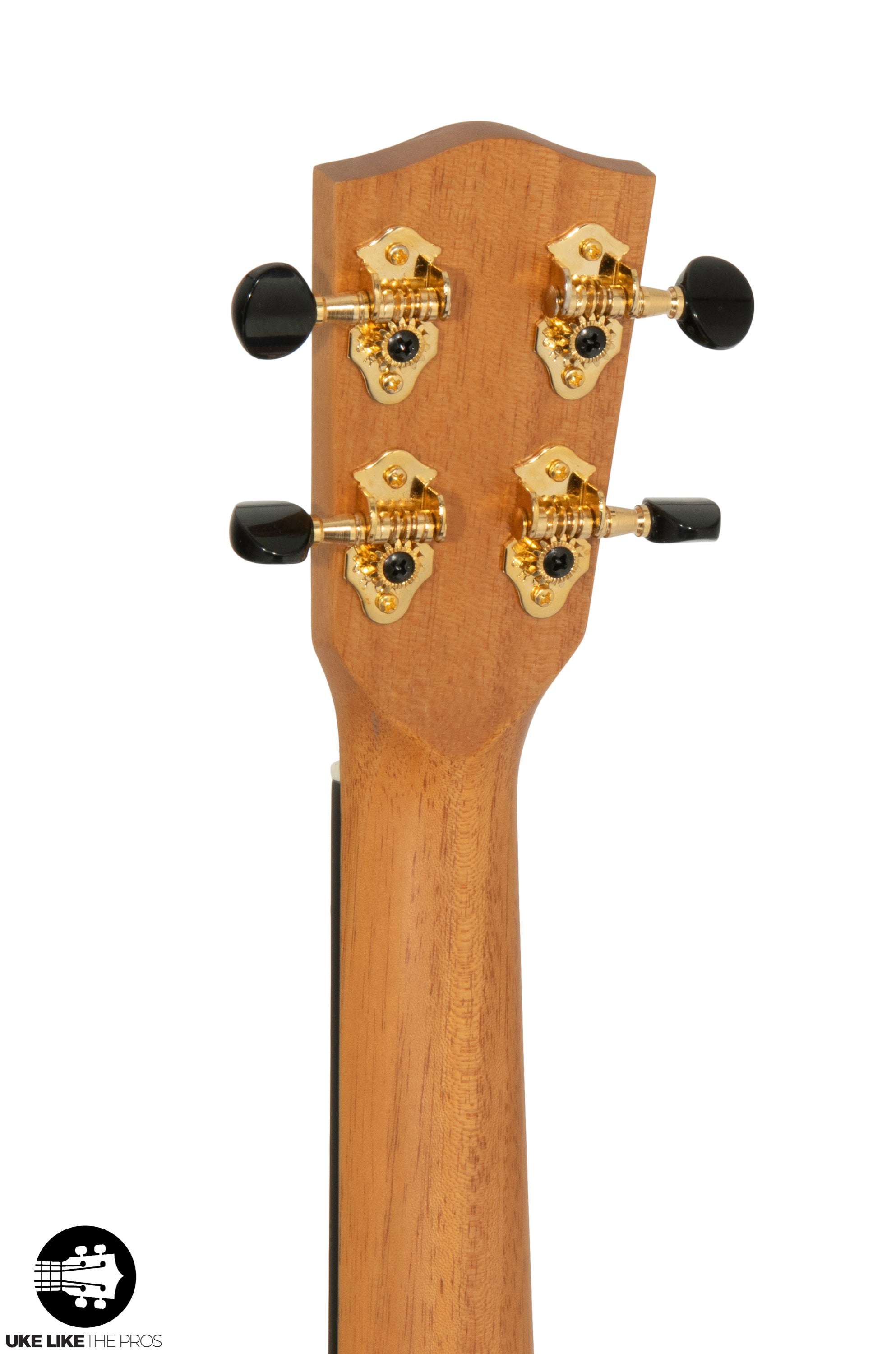 Pono MGTD Deluxe Tenor Ukulele All Solid Mango "Pink Lady"