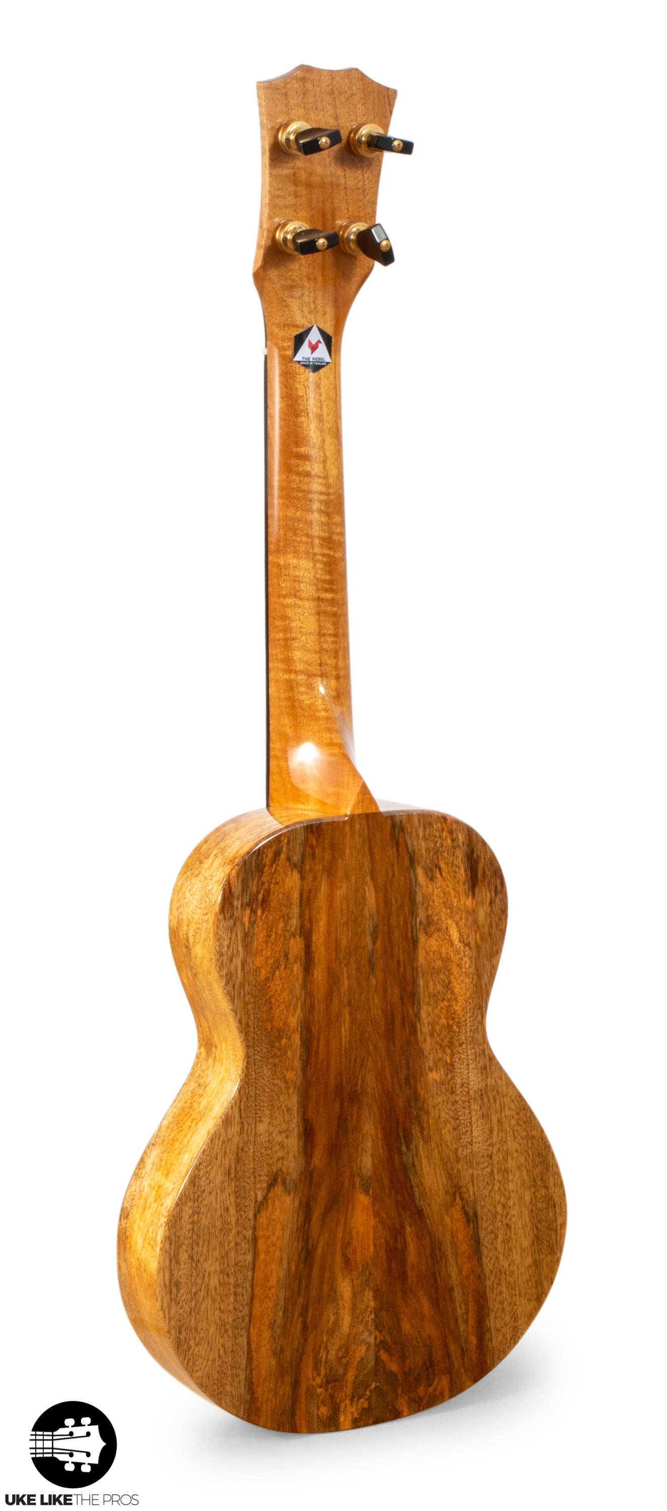 Rebel Creme Brulee Slimline Concert Ukulele Solid Mango "Melian"