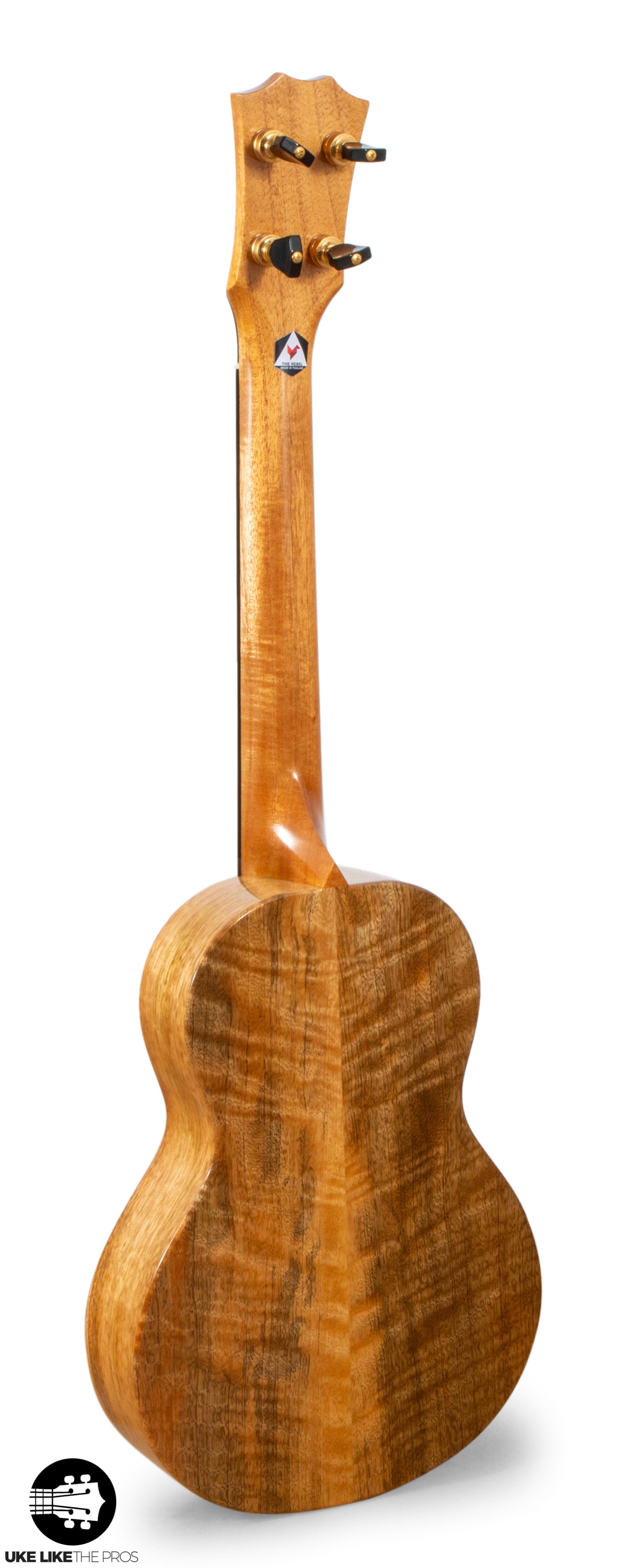 Rebel Creme Brulee Slimline Tenor Ukulele Solid Mango "Haleth"