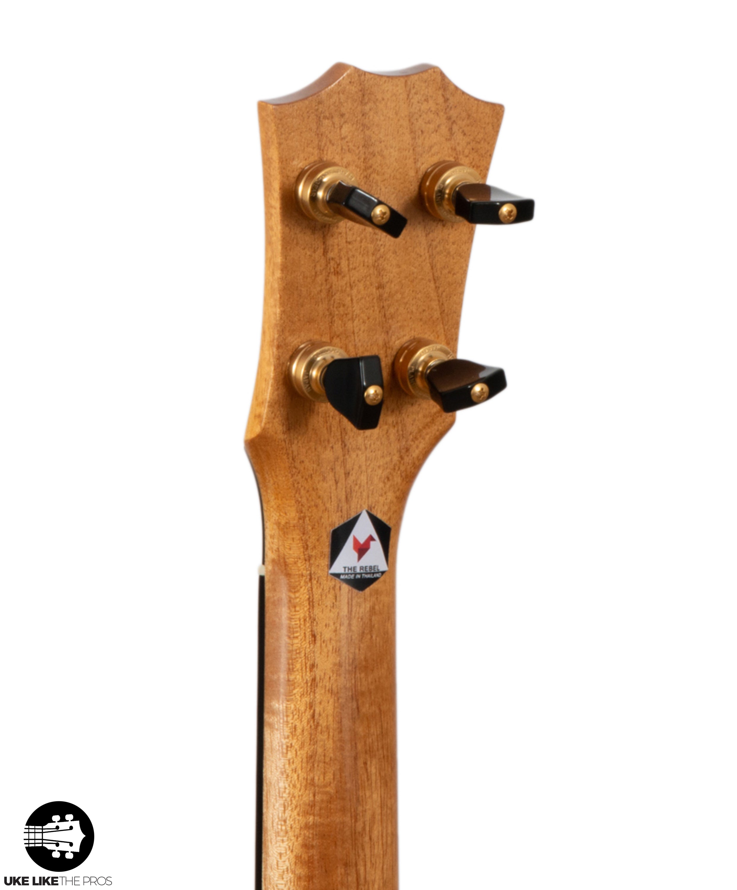 Rebel Creme Brulee Slimline Tenor Ukulele Solid Mango "Haleth"