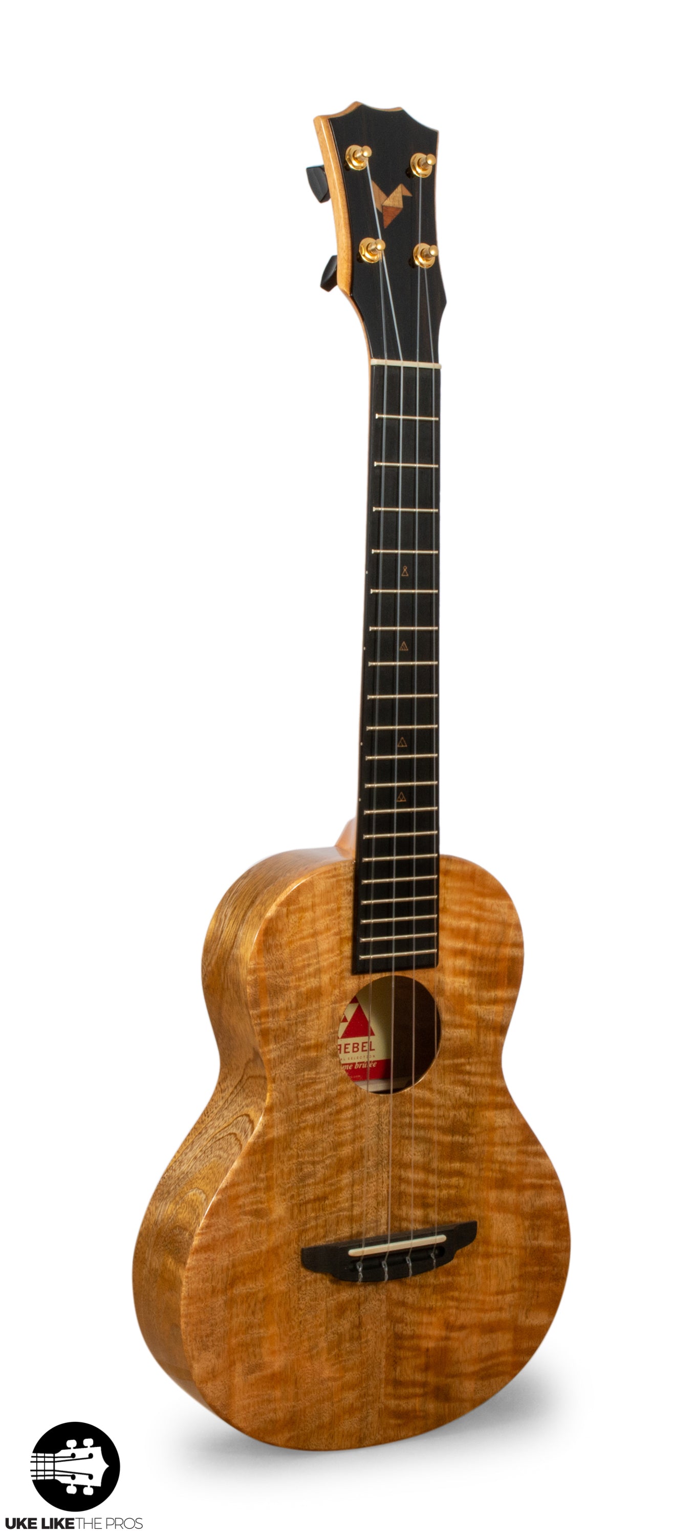 Rebel Creme Brulee Slimline Tenor Ukulele Solid Mango "Kylo"