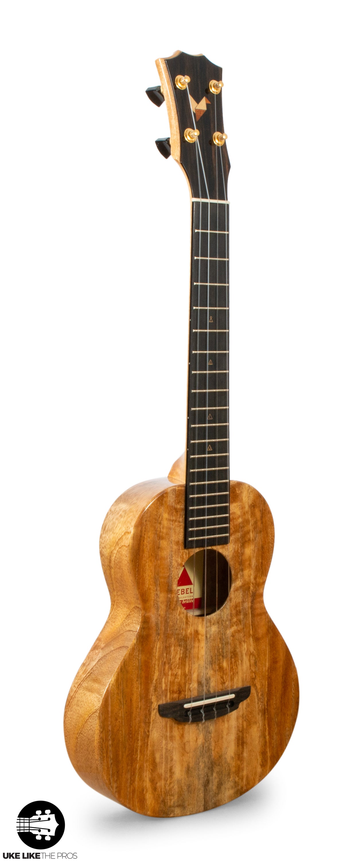 Rebel Creme Brulee Slimline Tenor Ukulele Solid Mango "Lia"