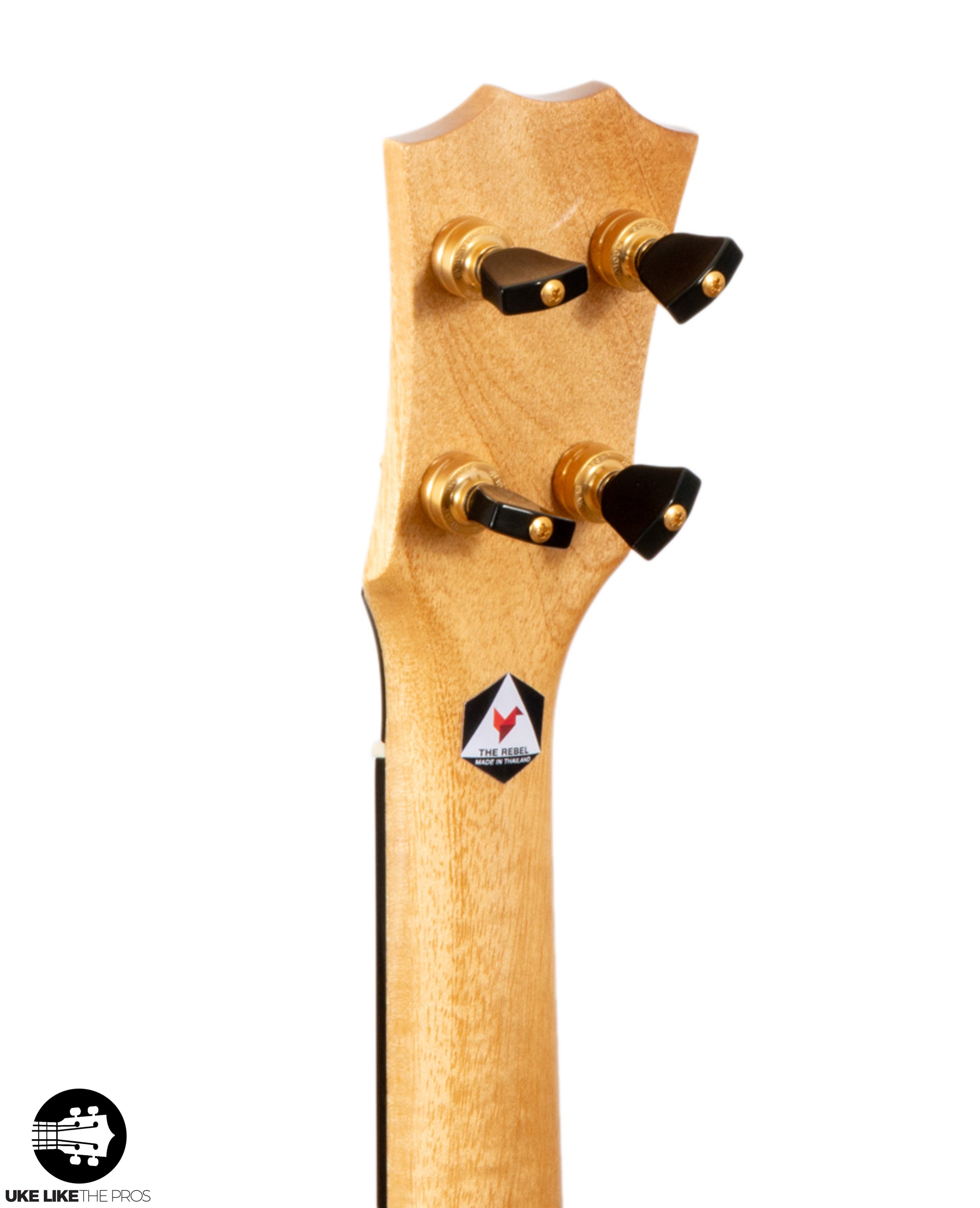 Rebel Creme Brulee Slimline Tenor Ukulele Solid Mango "Lia"