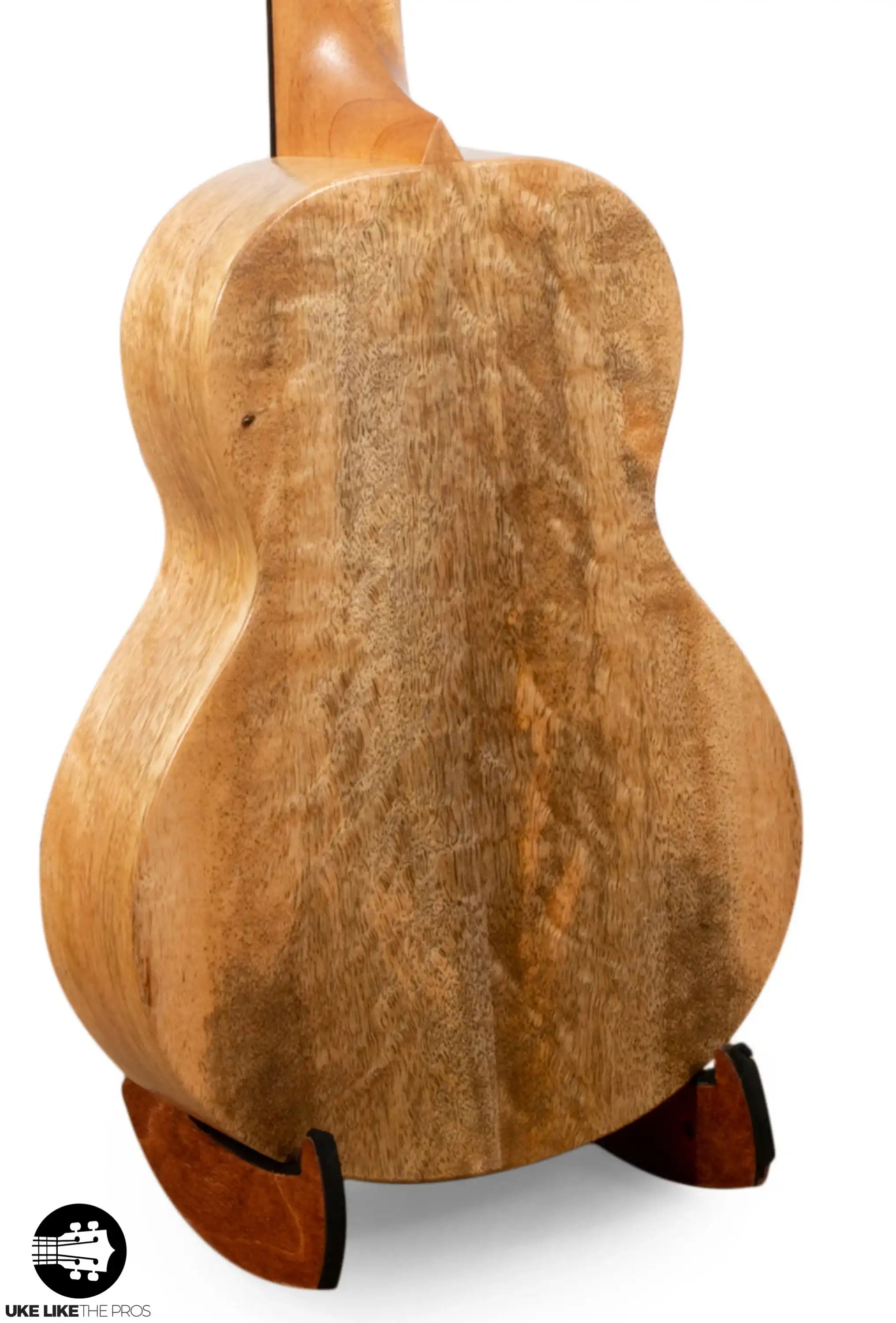 Romero Creations Bearclaw ukulele premium figured wood back at Terry Carter Music Store