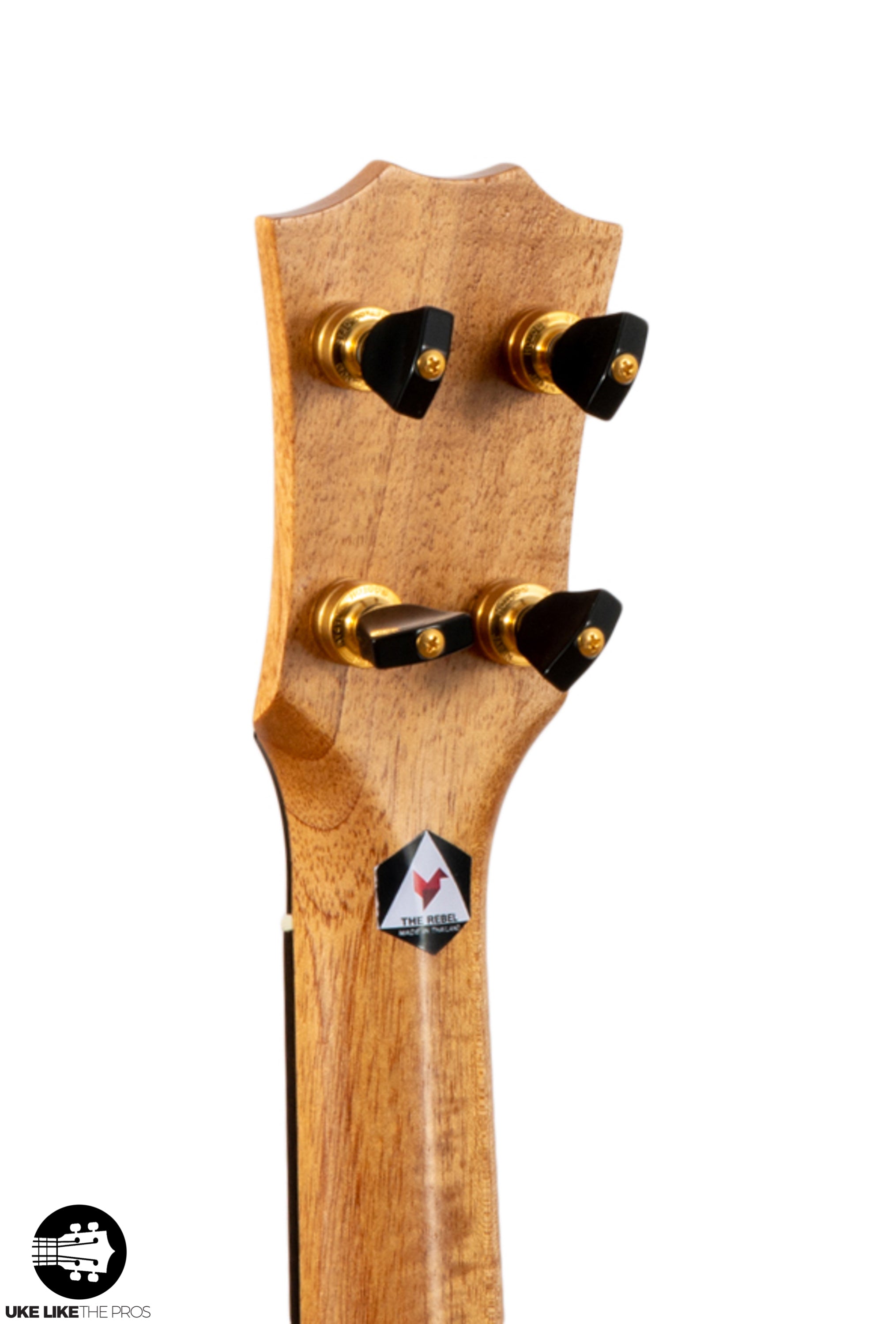 Rebel Double Creme Tenor Ukulele Solid Mango "Bear Claw" Satin Finish