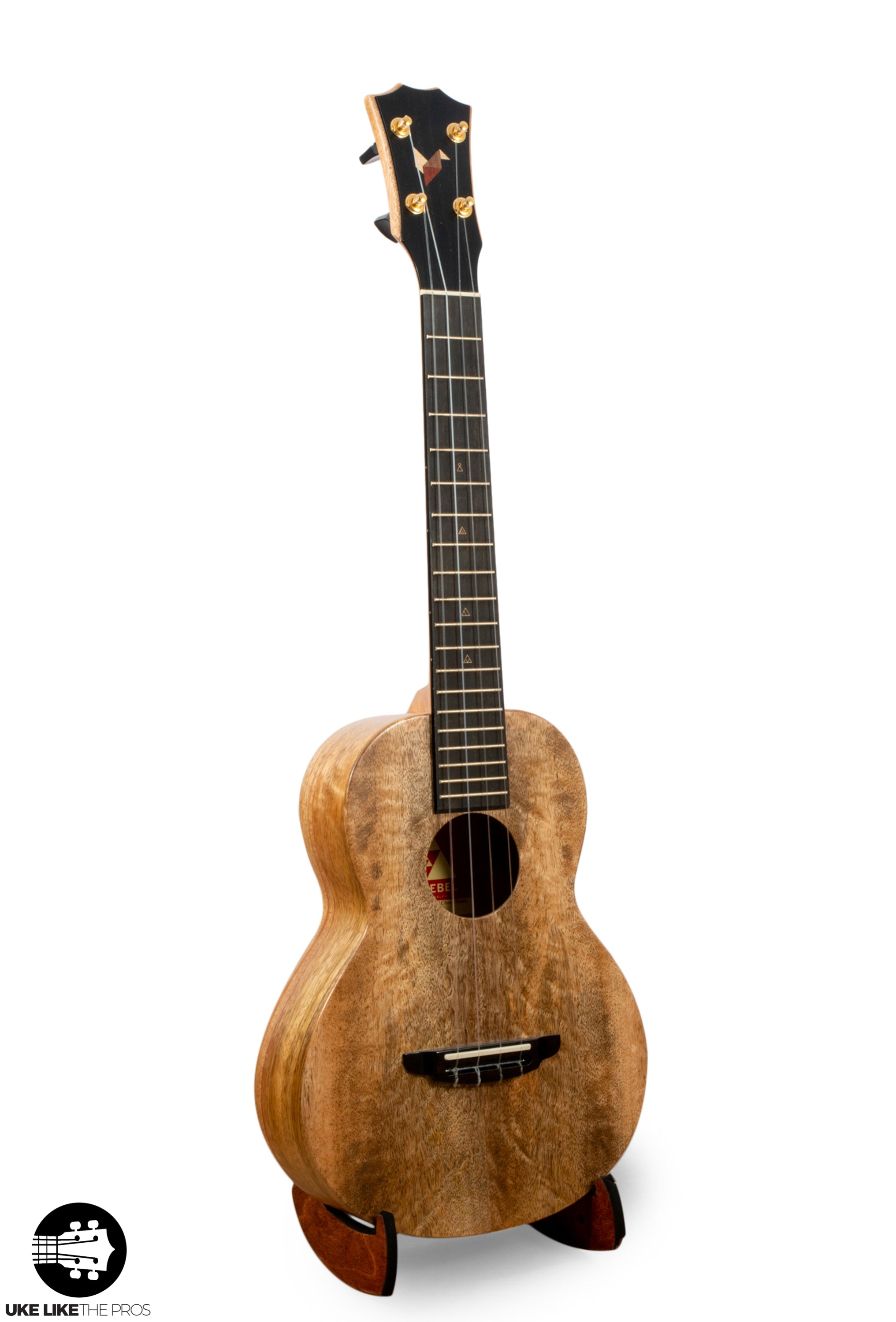 Rebel Double Creme Tenor Ukulele Solid Mango "Zydeco" Satin Finish