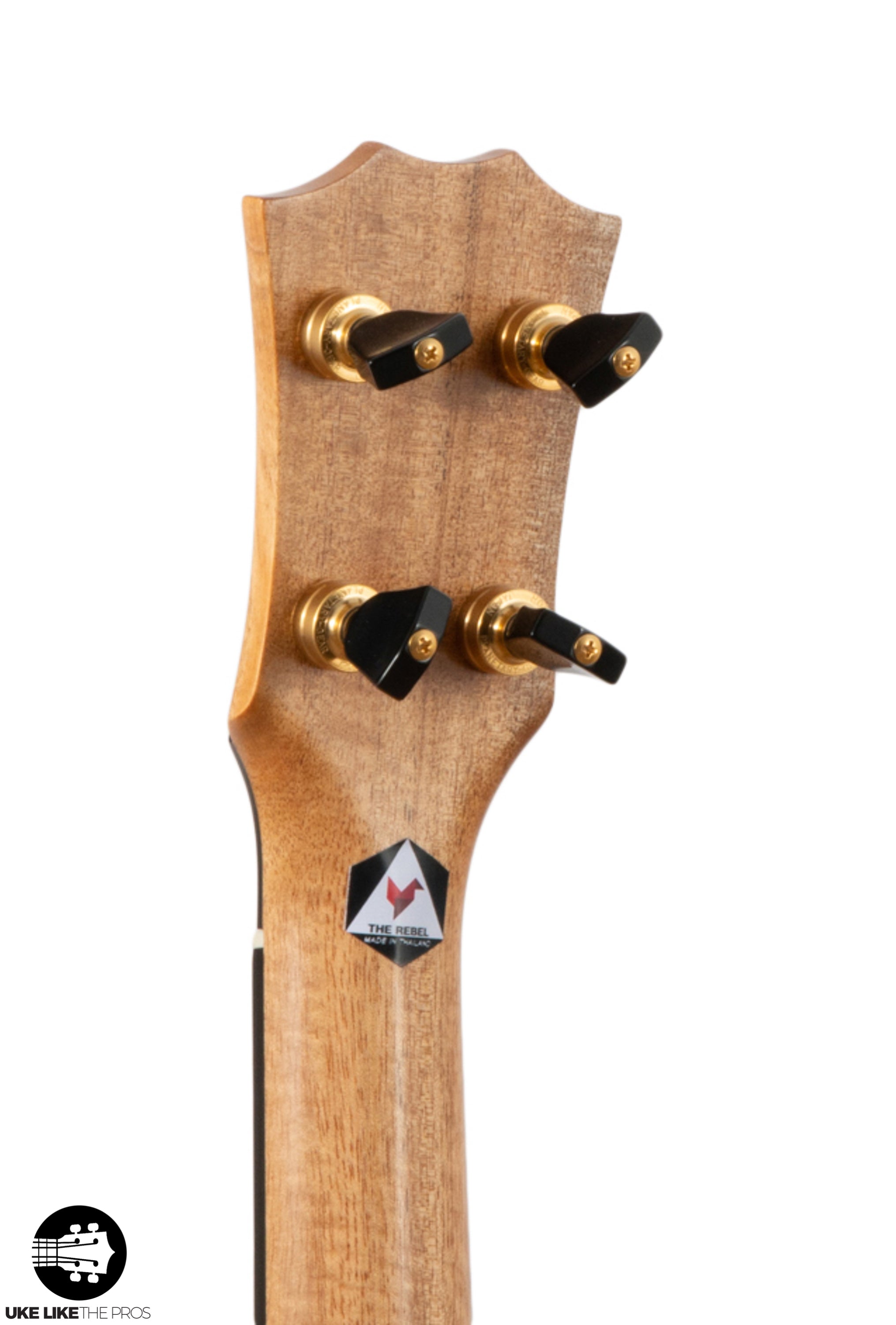 Rebel Double Creme Tenor Ukulele Solid Mango "Hot Sauce" Satin Finish