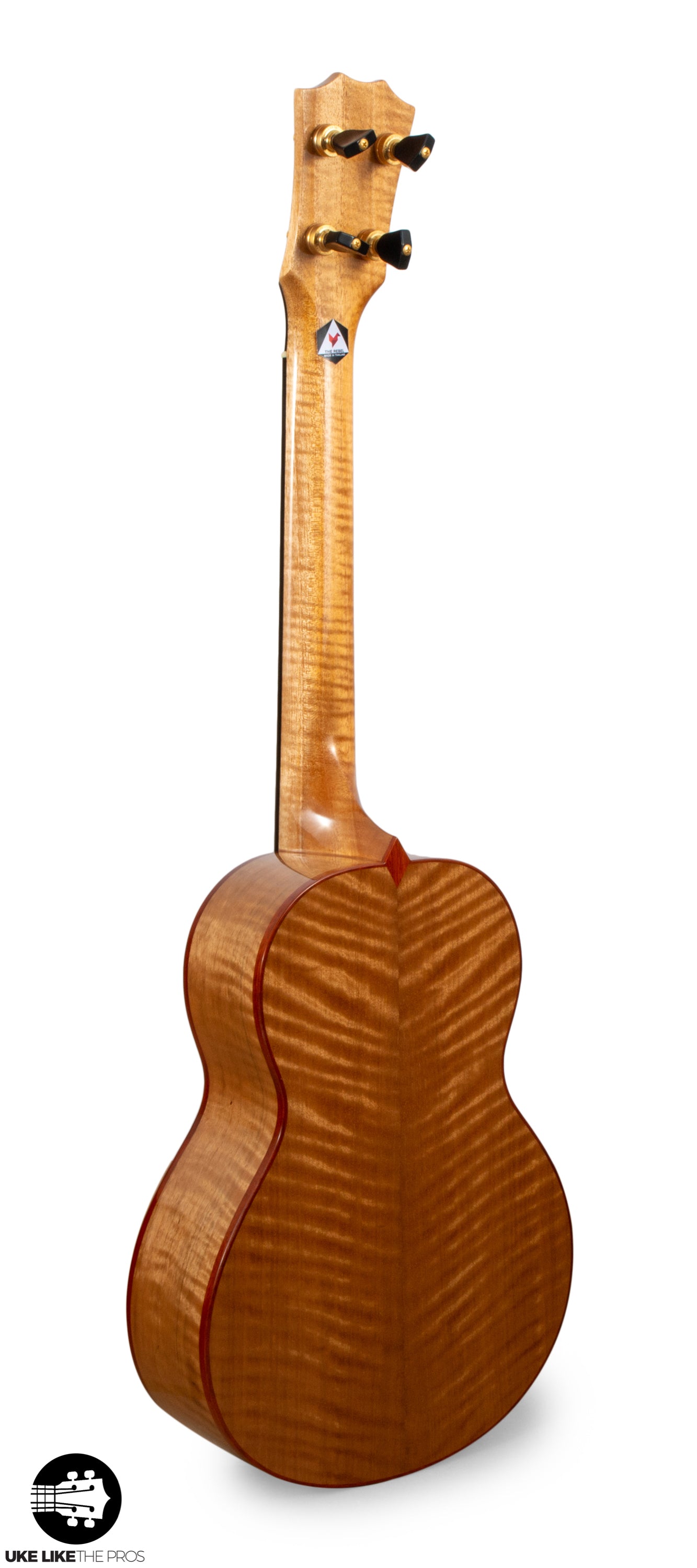 Rebel Double Invictus Tenor Ukulele "Salem" Gloss Finish