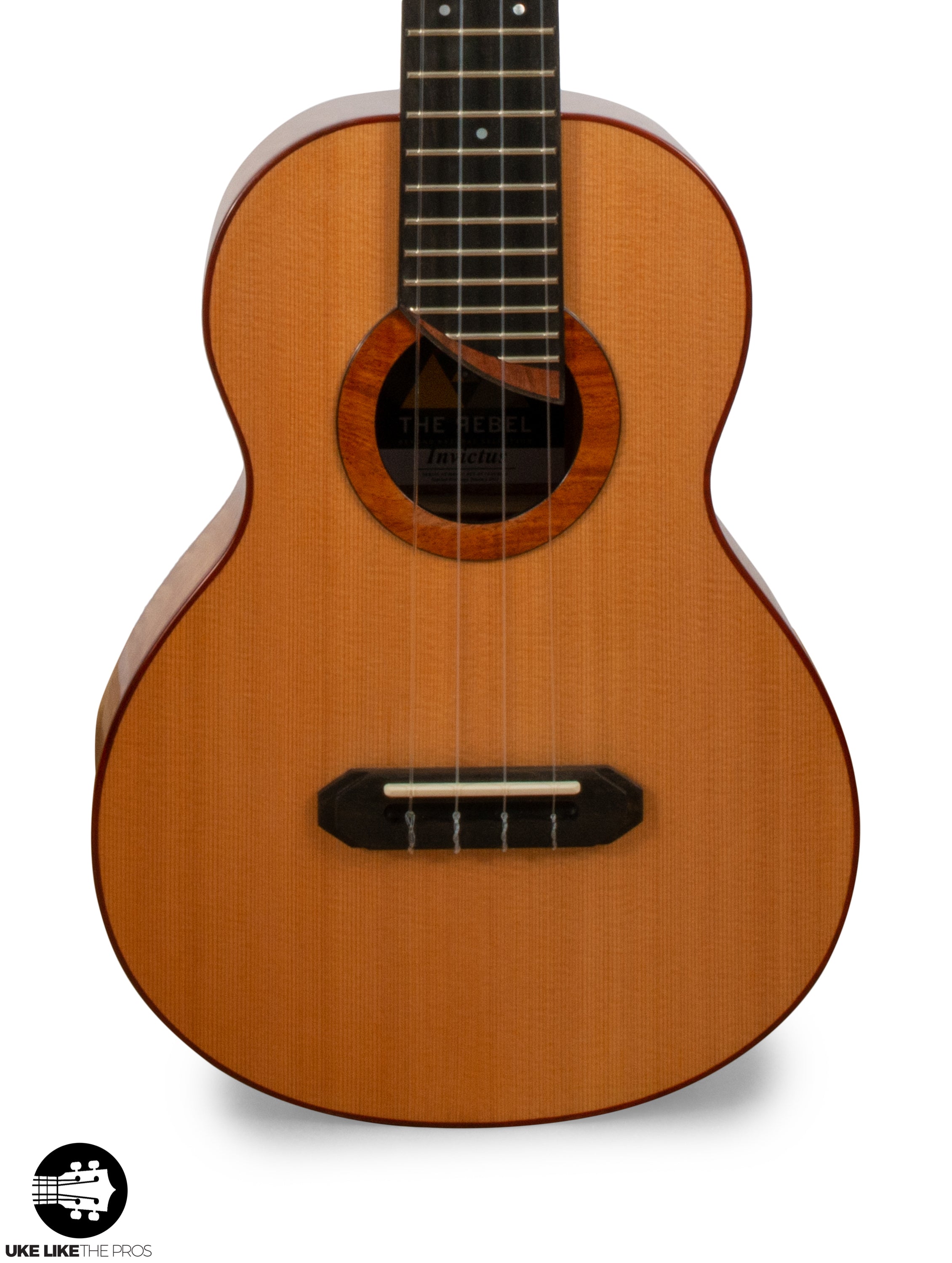 Rebel Double Invictus Tenor Ukulele "Salem" Gloss Finish