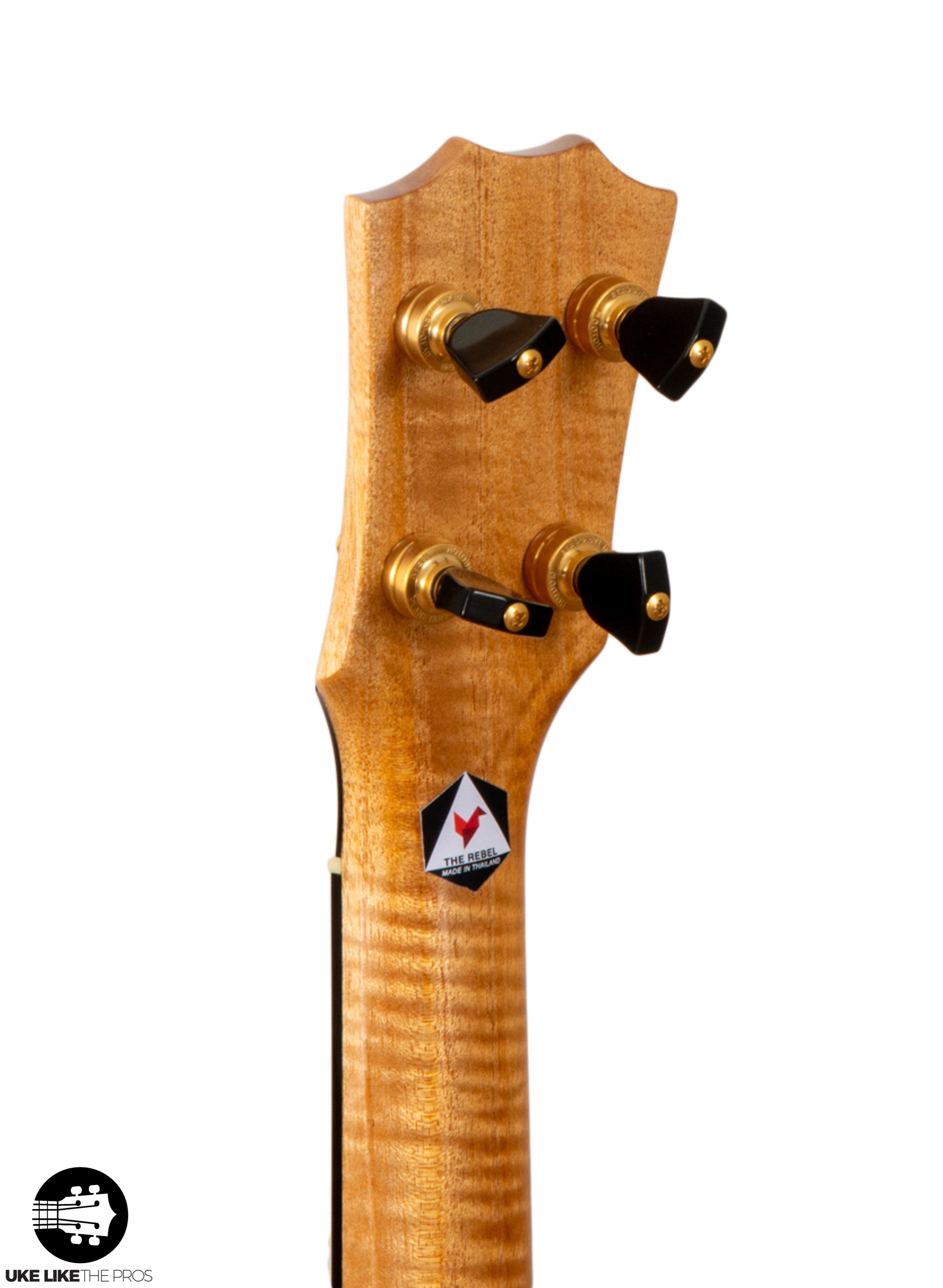 Rebel Double Invictus Tenor Ukulele "Salem" Gloss Finish